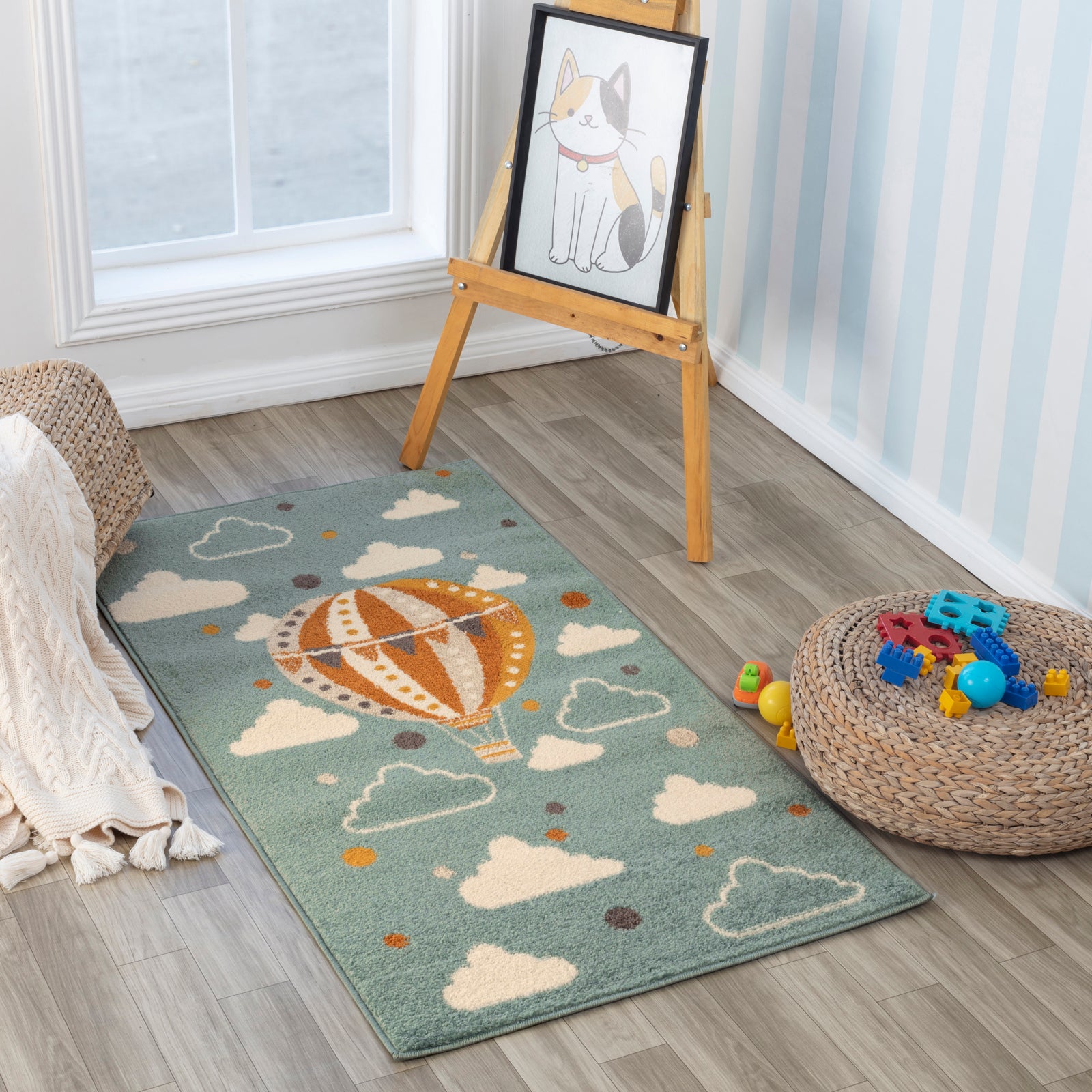MONTY Kids' Bedroom & Playroom Rug