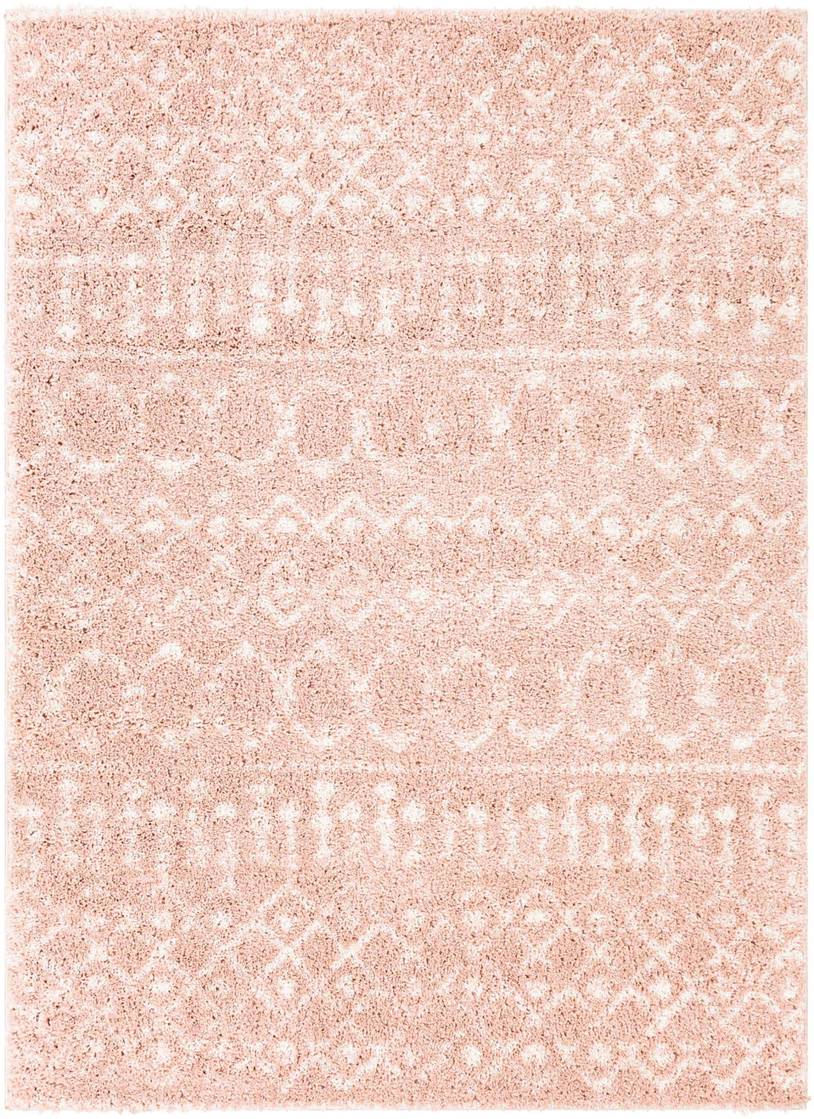 SAANJH Boho Shaggy Runner Rug