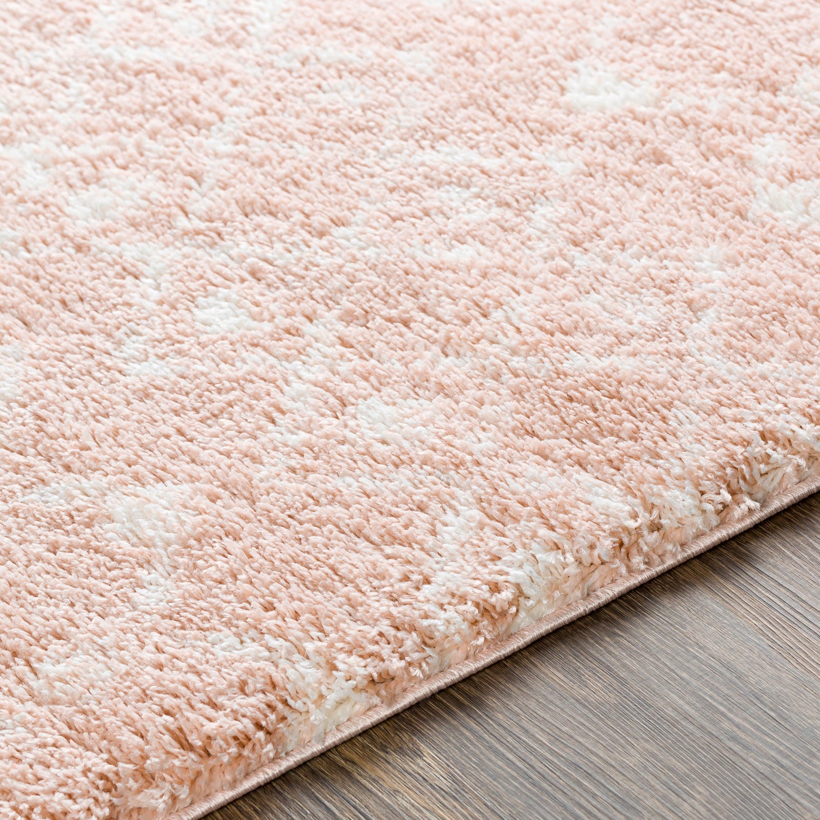 SAANJH Boho Shaggy Runner Rug