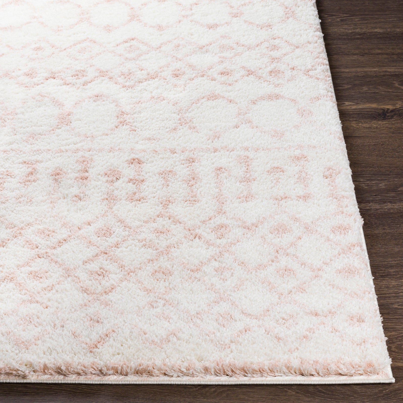 SAANJH Boho Shaggy Runner Rug