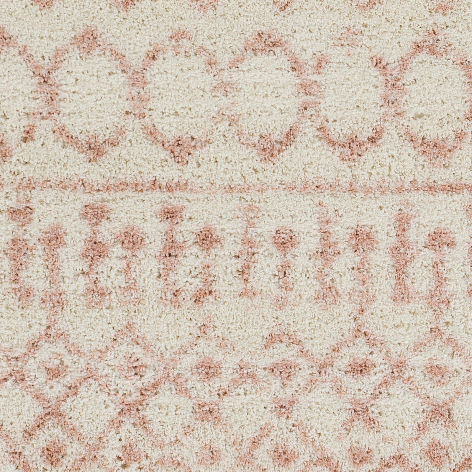 SAANJH Boho Shaggy Runner Rug
