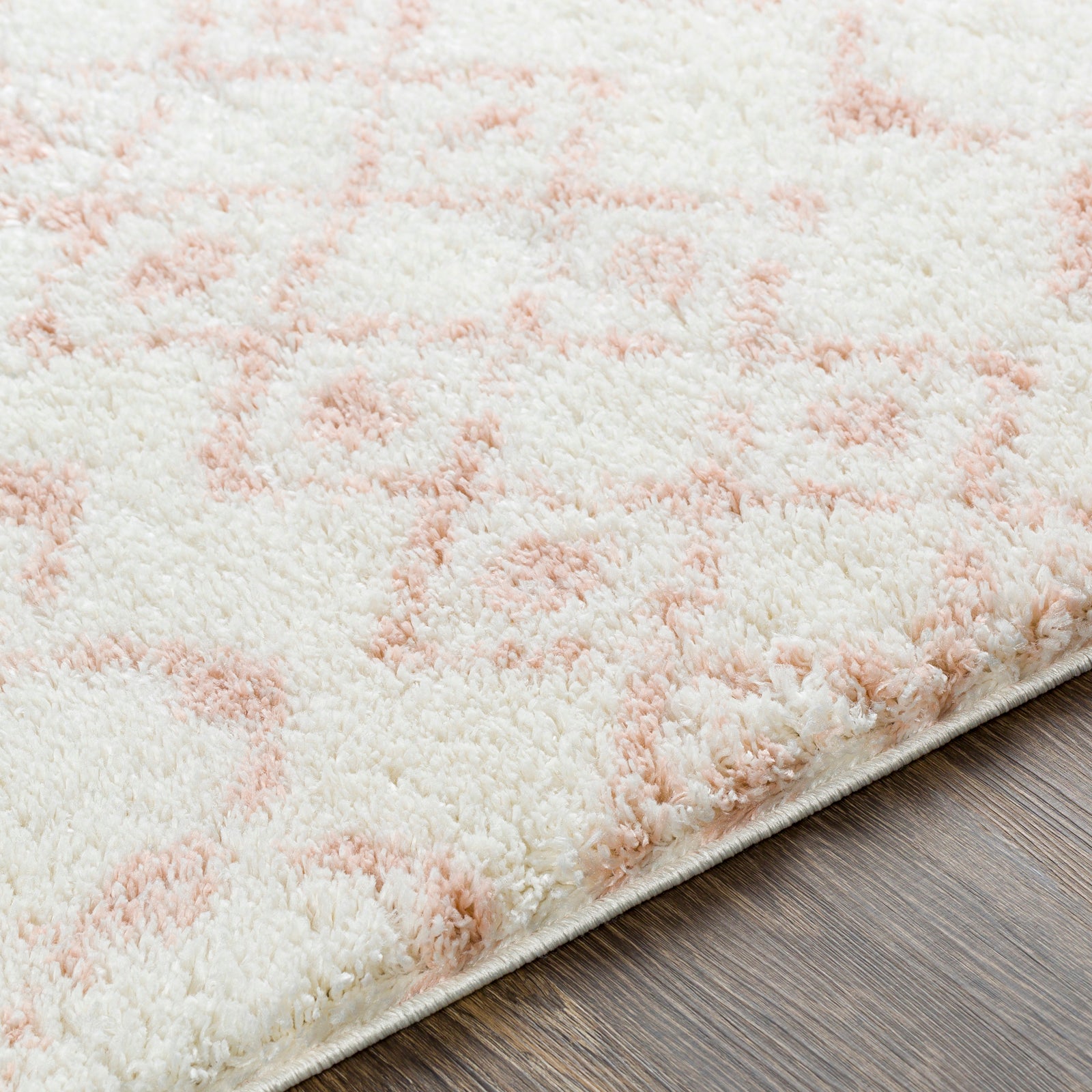 SAANJH Boho Shaggy Runner Rug