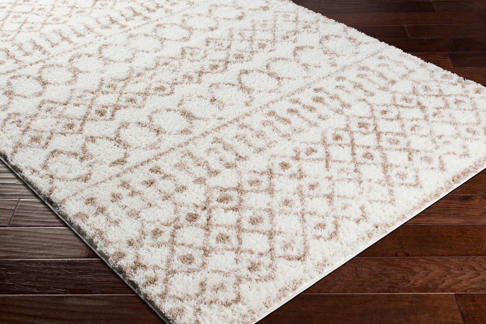 SAANJH Boho Shaggy Area Rug