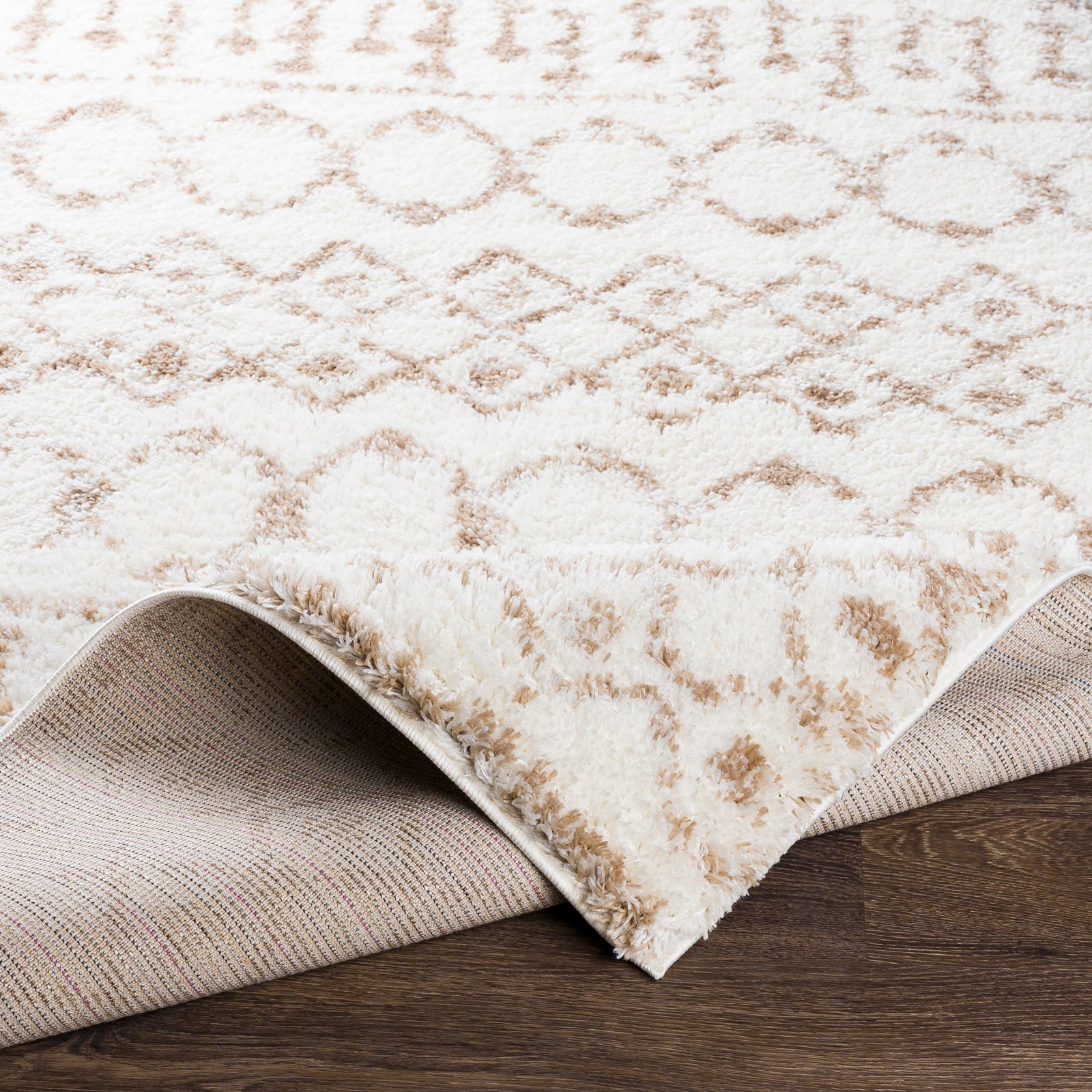 SAANJH Boho Shaggy Area Rug
