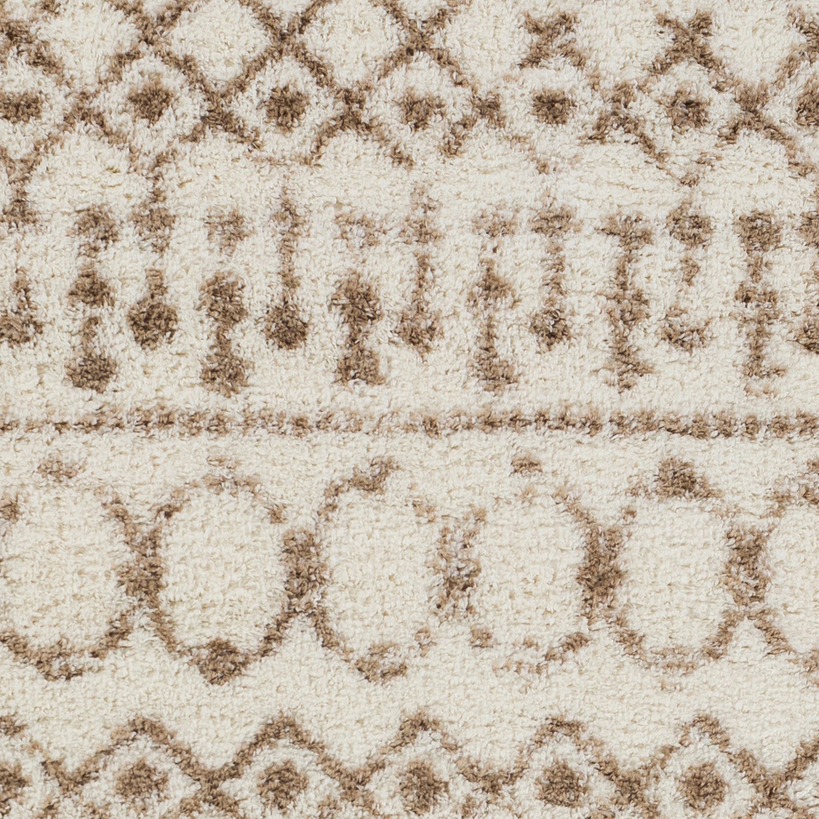 SAANJH Boho Shaggy Area Rug