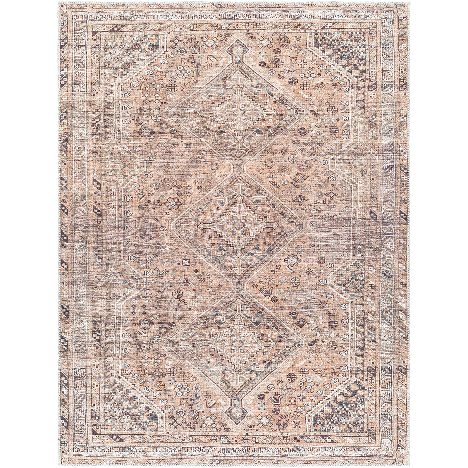 CALYPSO Machine Washable Vintage Area Rug
