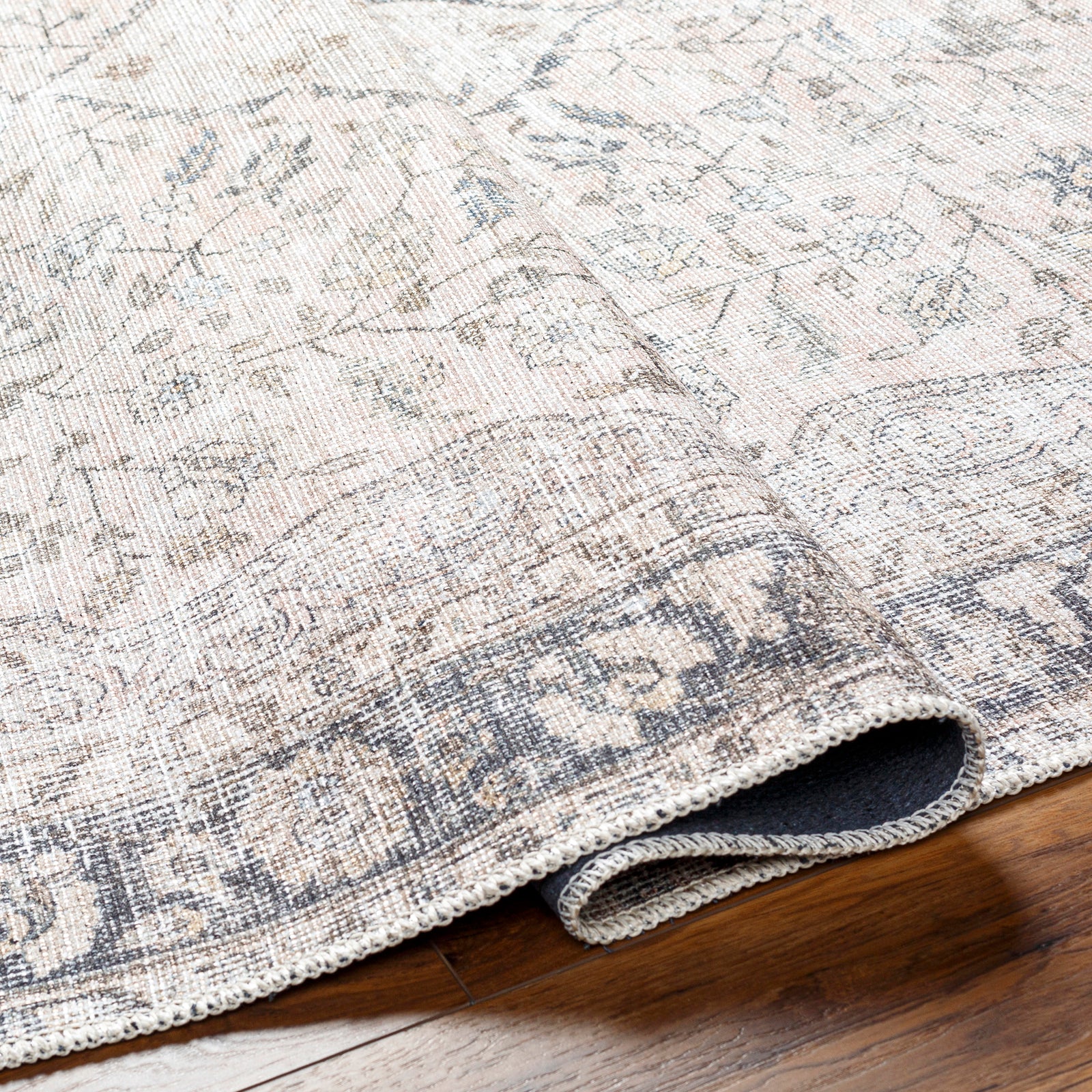 INDIGO Machine Washable Vintage Area Rug