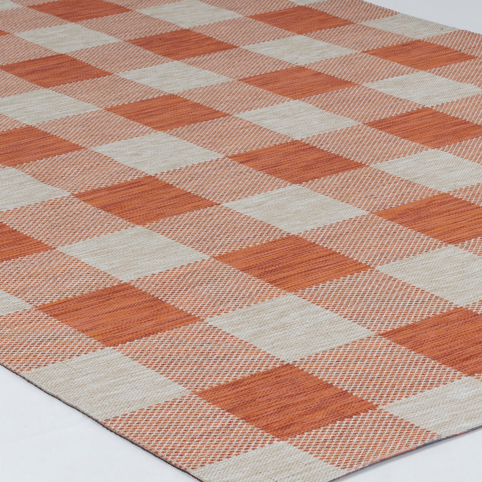 BIDDI In- /Outdoor Checkered Area Rug