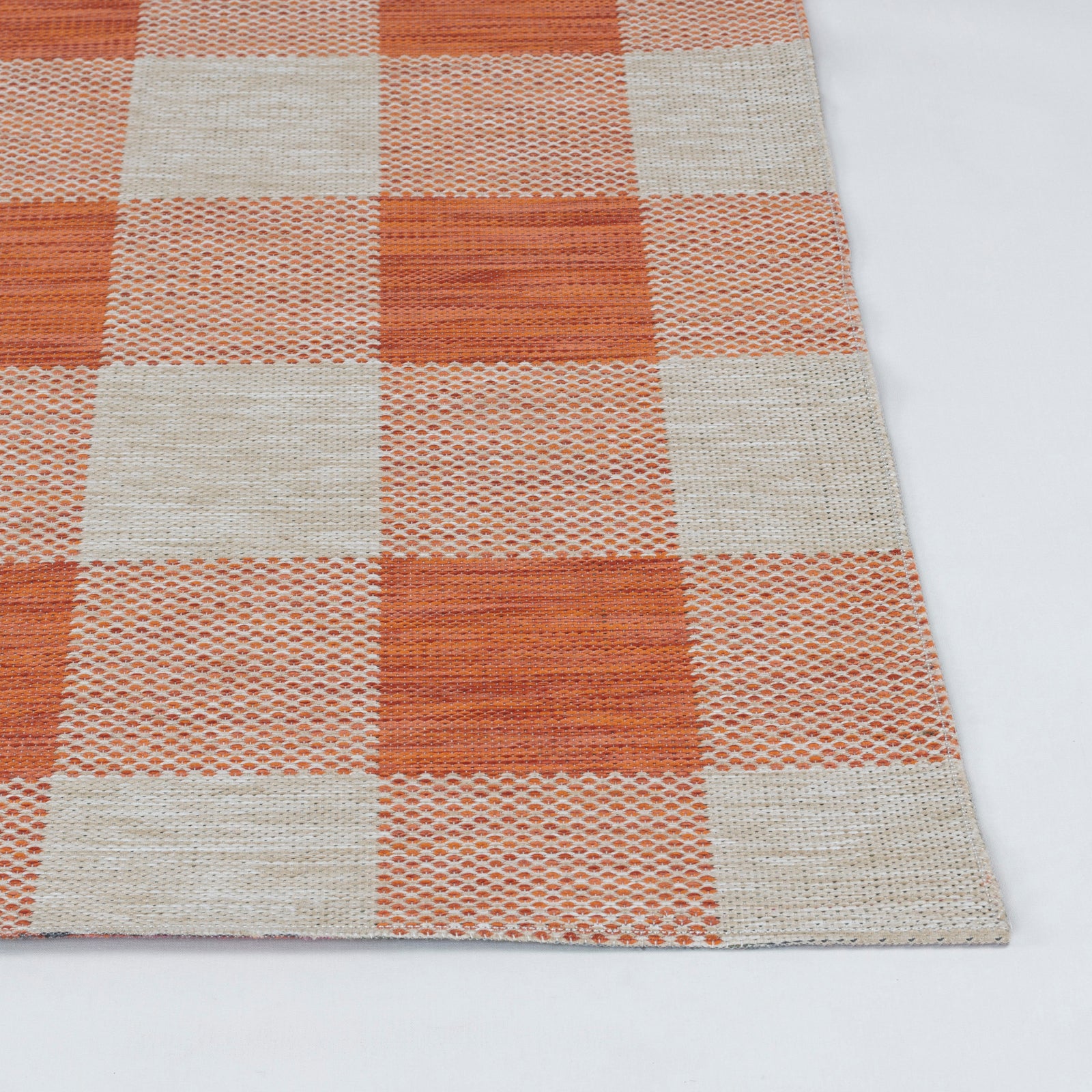 BIDDI In- /Outdoor Checkered Area Rug