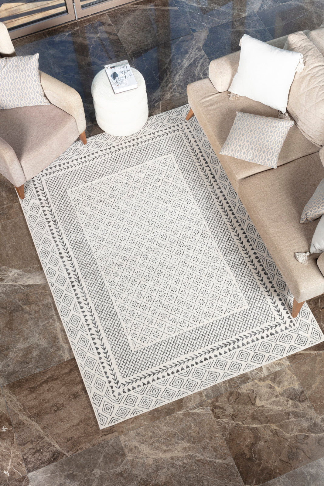 AMBRE Boho Skandi Area Rug