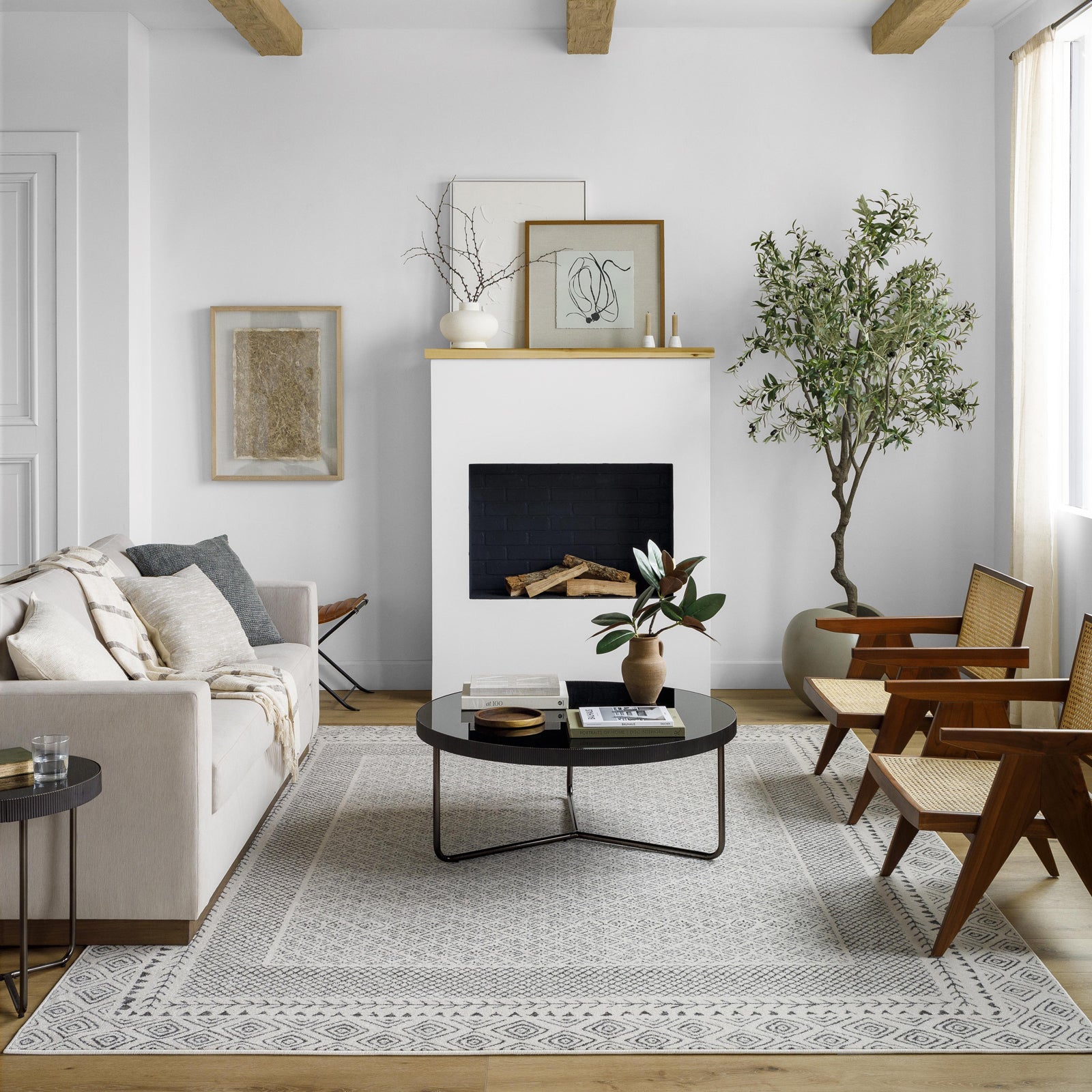 AMBRE Boho Skandi Area Rug