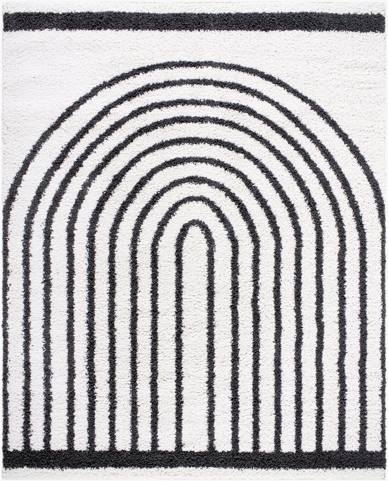 PIHU Modern Shaggy Area Rug