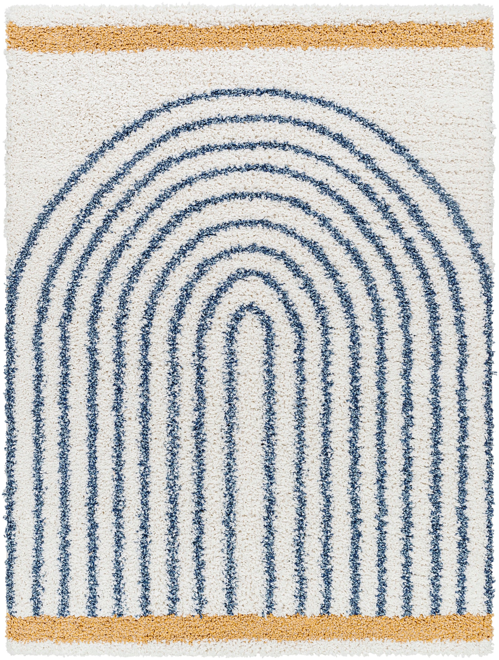 PIHU Modern Shaggy Area Rug