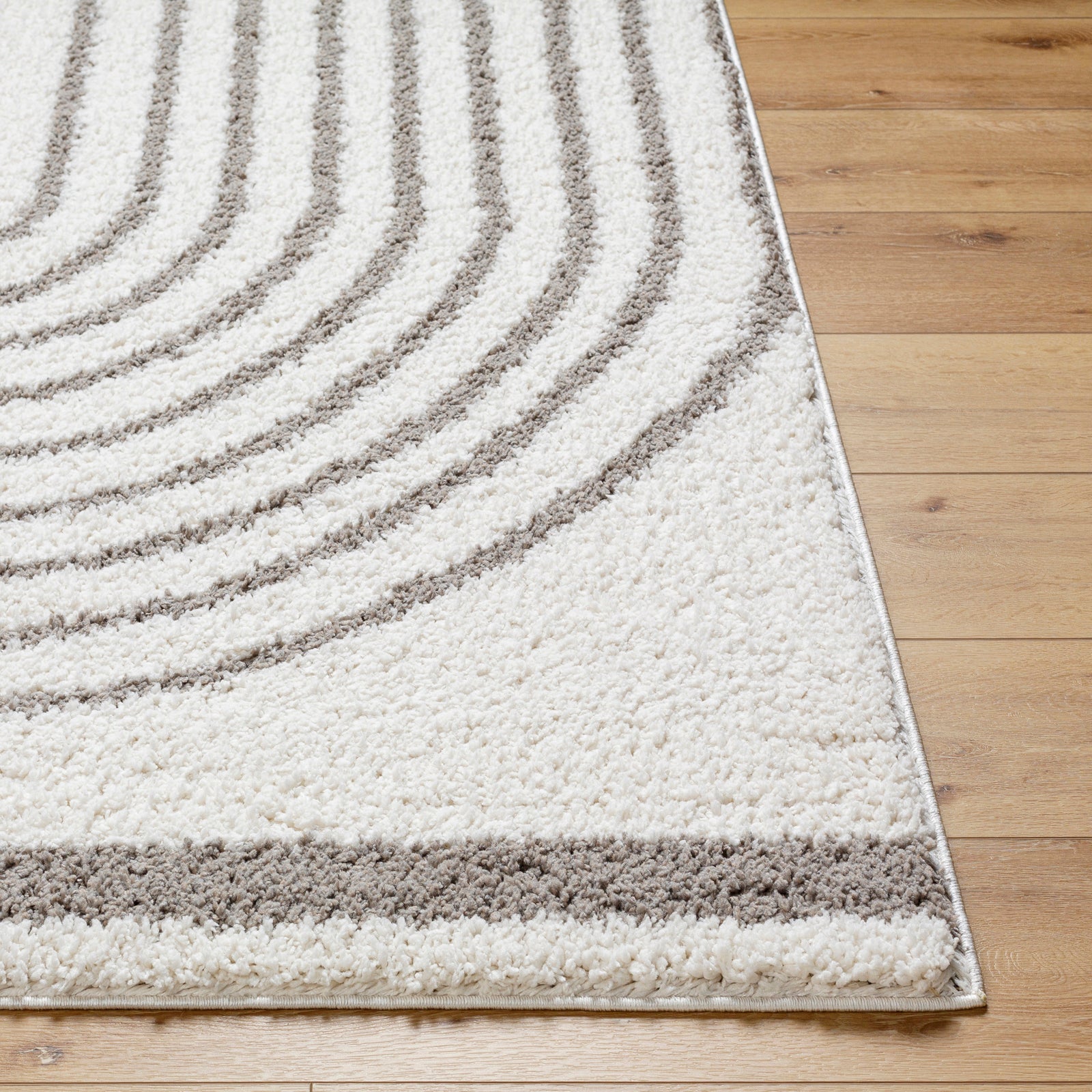 PIHU Modern Shaggy Area Rug