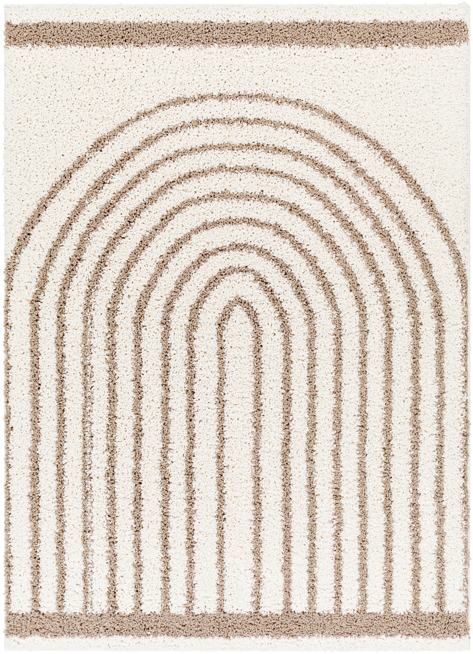 PIHU Modern Shaggy Area Rug