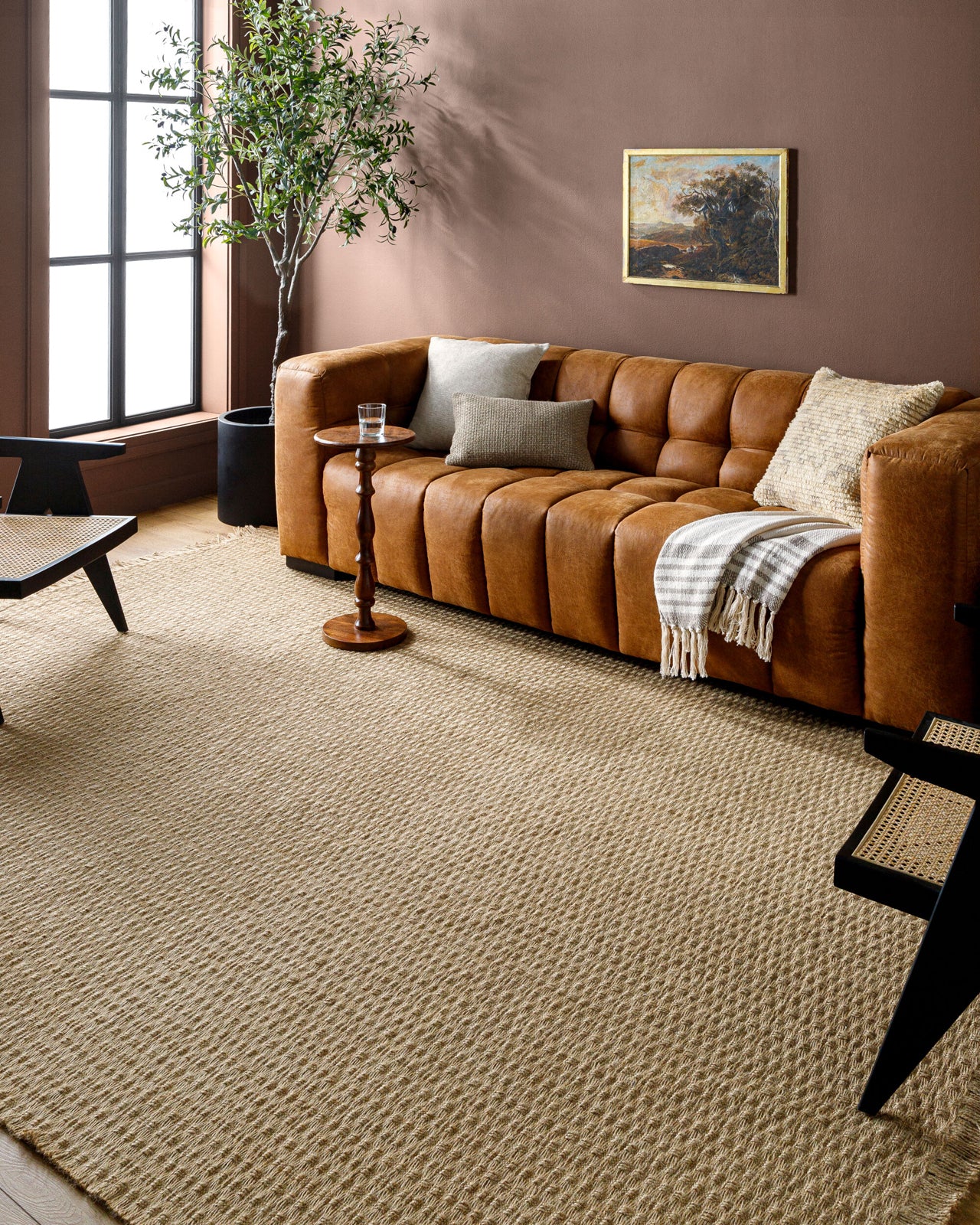 TOMI Jute Boho Runner Rug