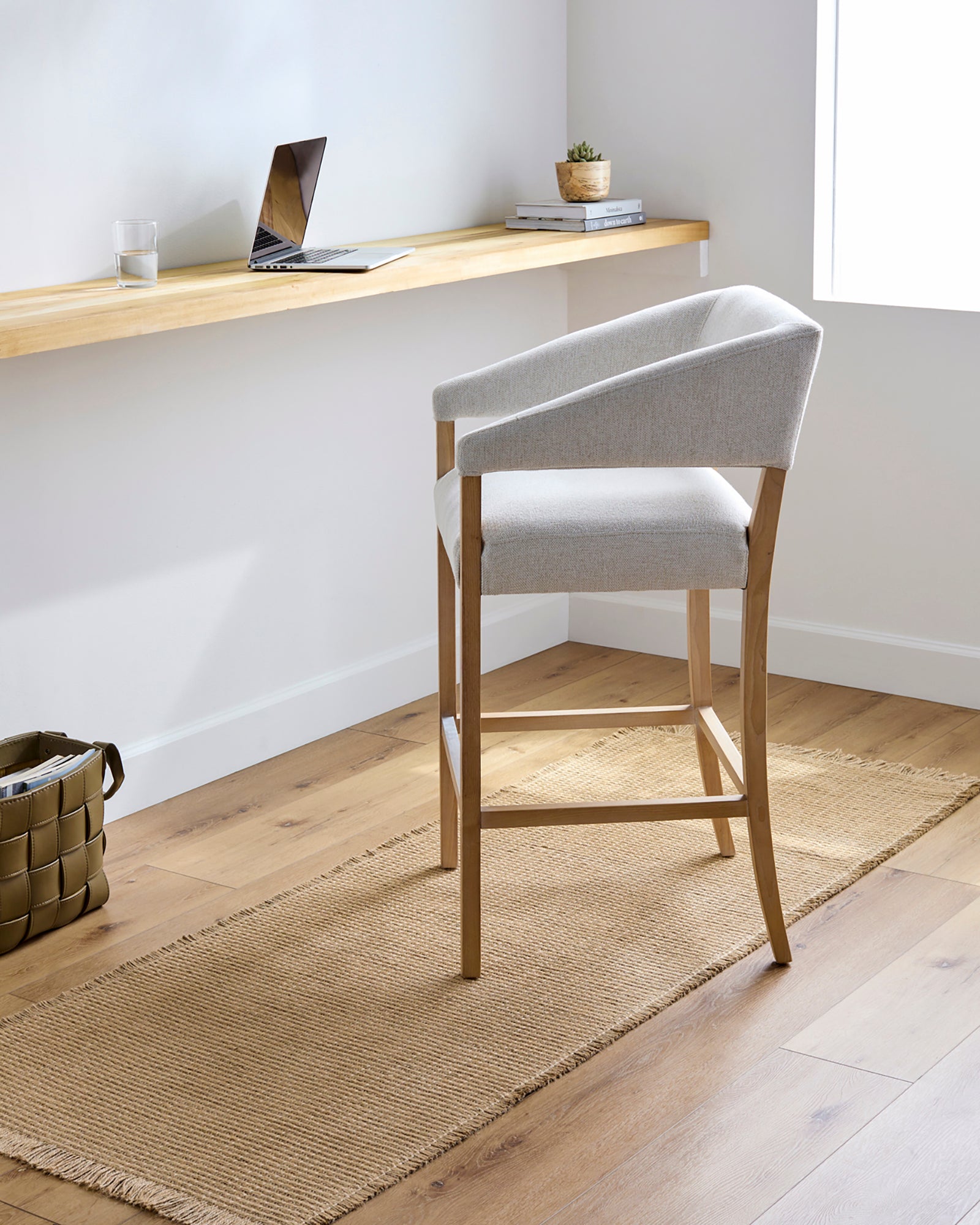 PAVI Jute Boho Area Rug