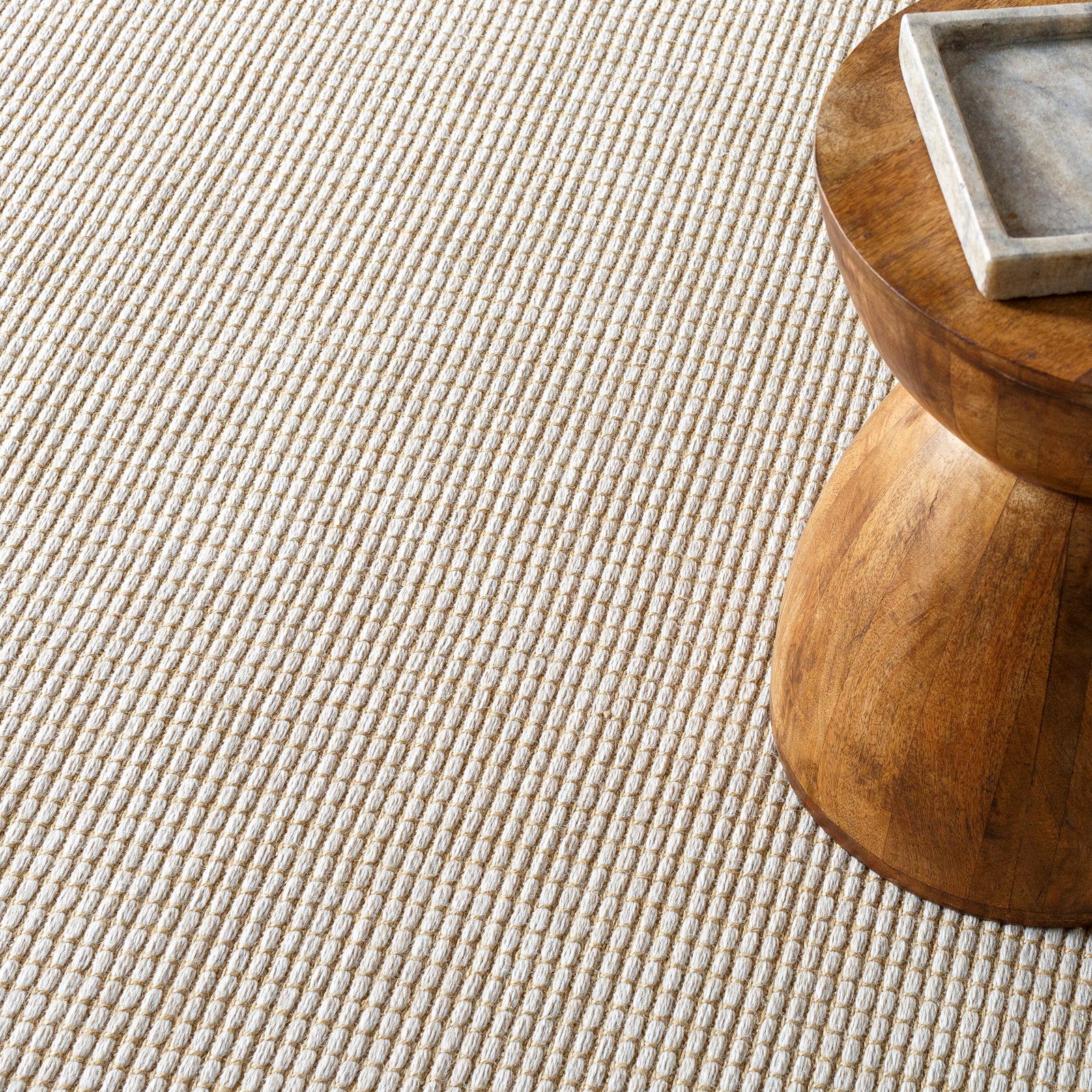 PAVI Jute Boho Runner Rug