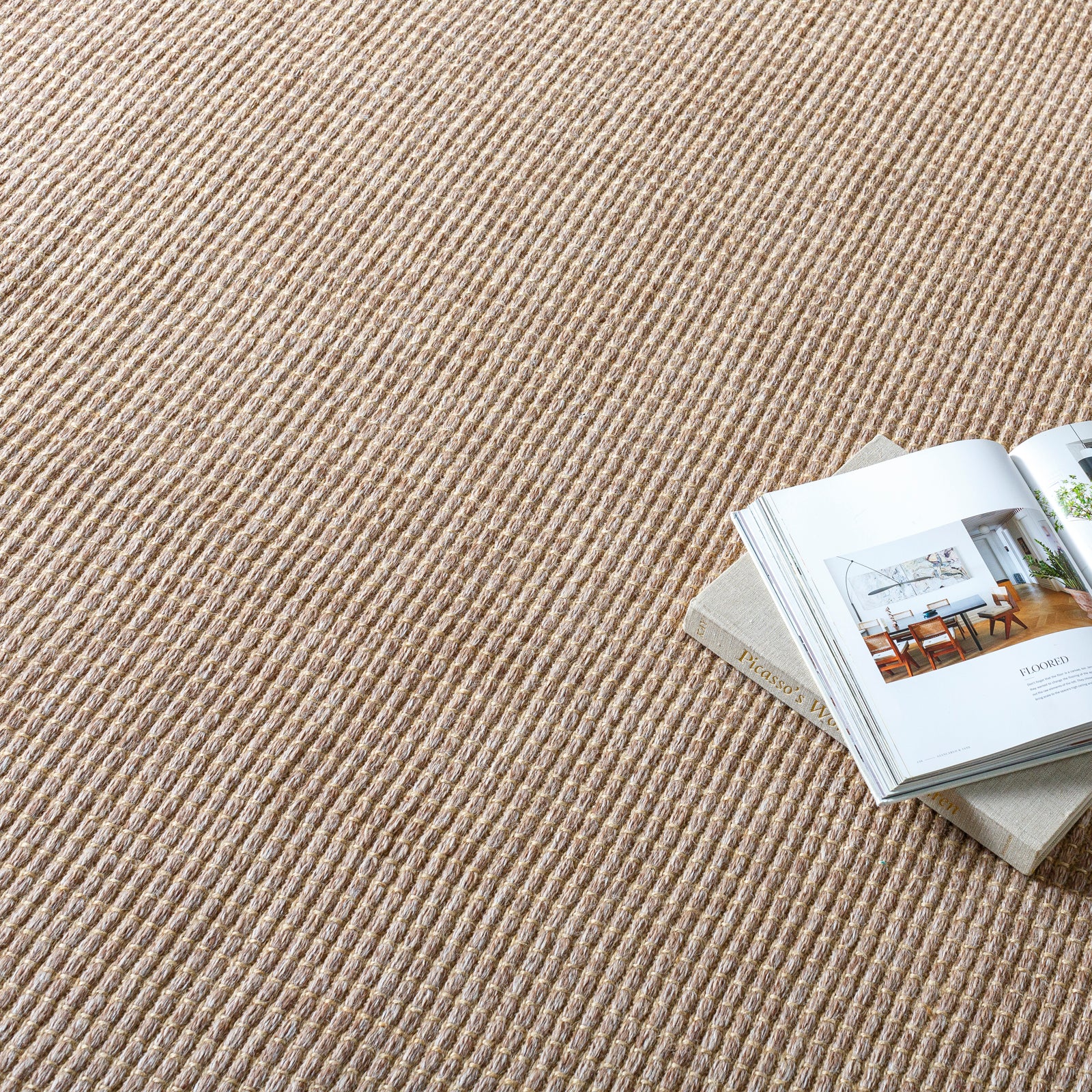 PAVI Jute Boho Runner Rug