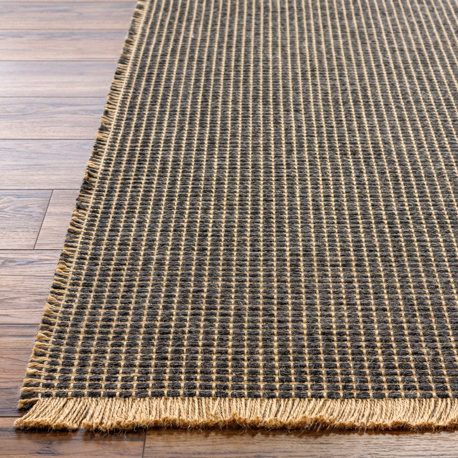 PAVI Jute Boho Runner Rug