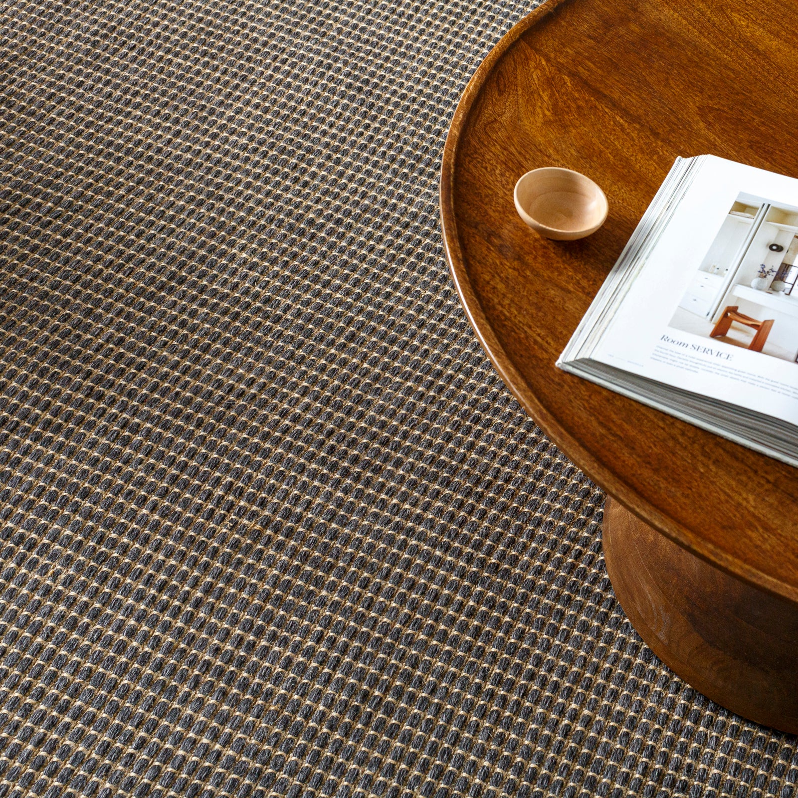 PAVI Jute Boho Runner Rug