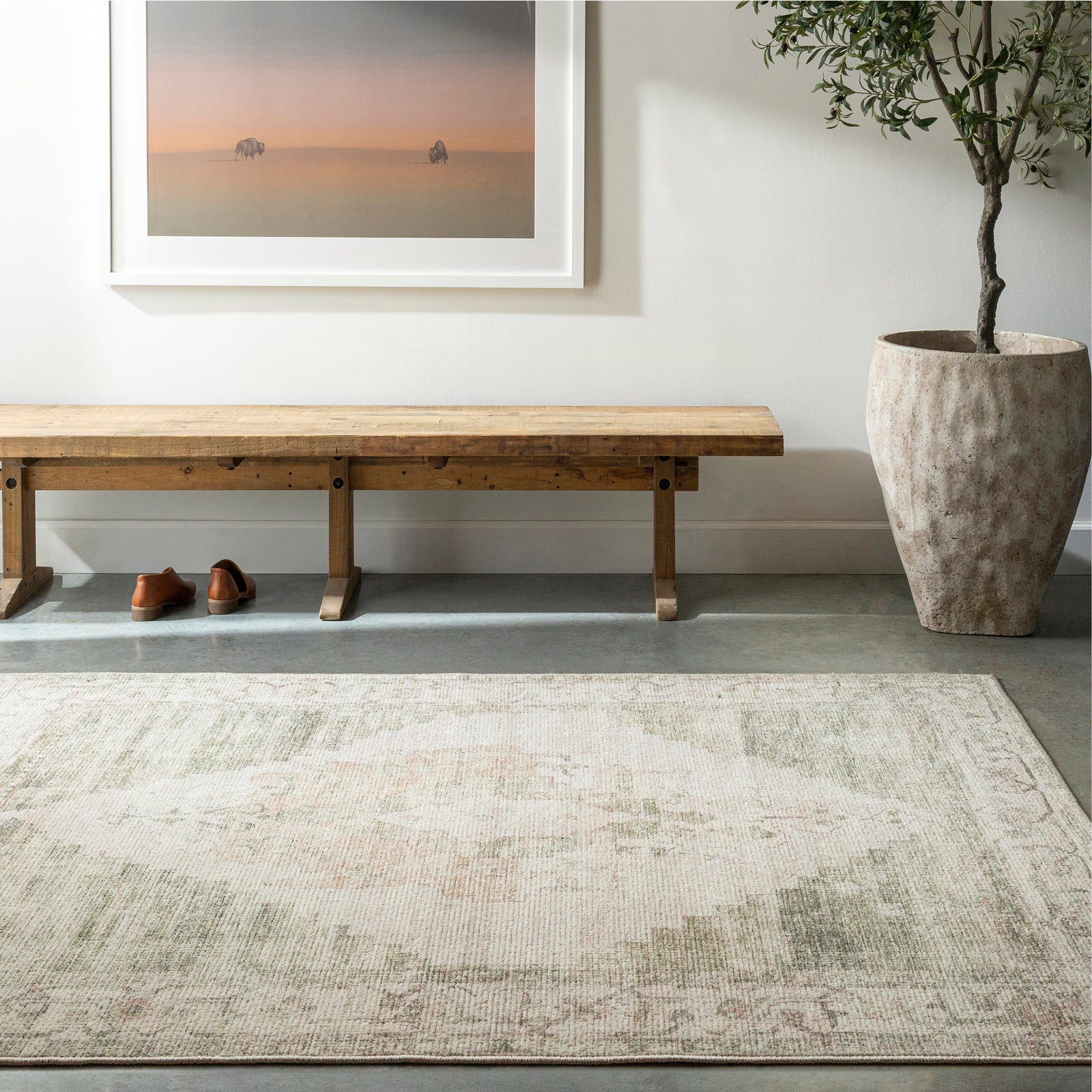 ANIKA Oriental Vintage Area Rug