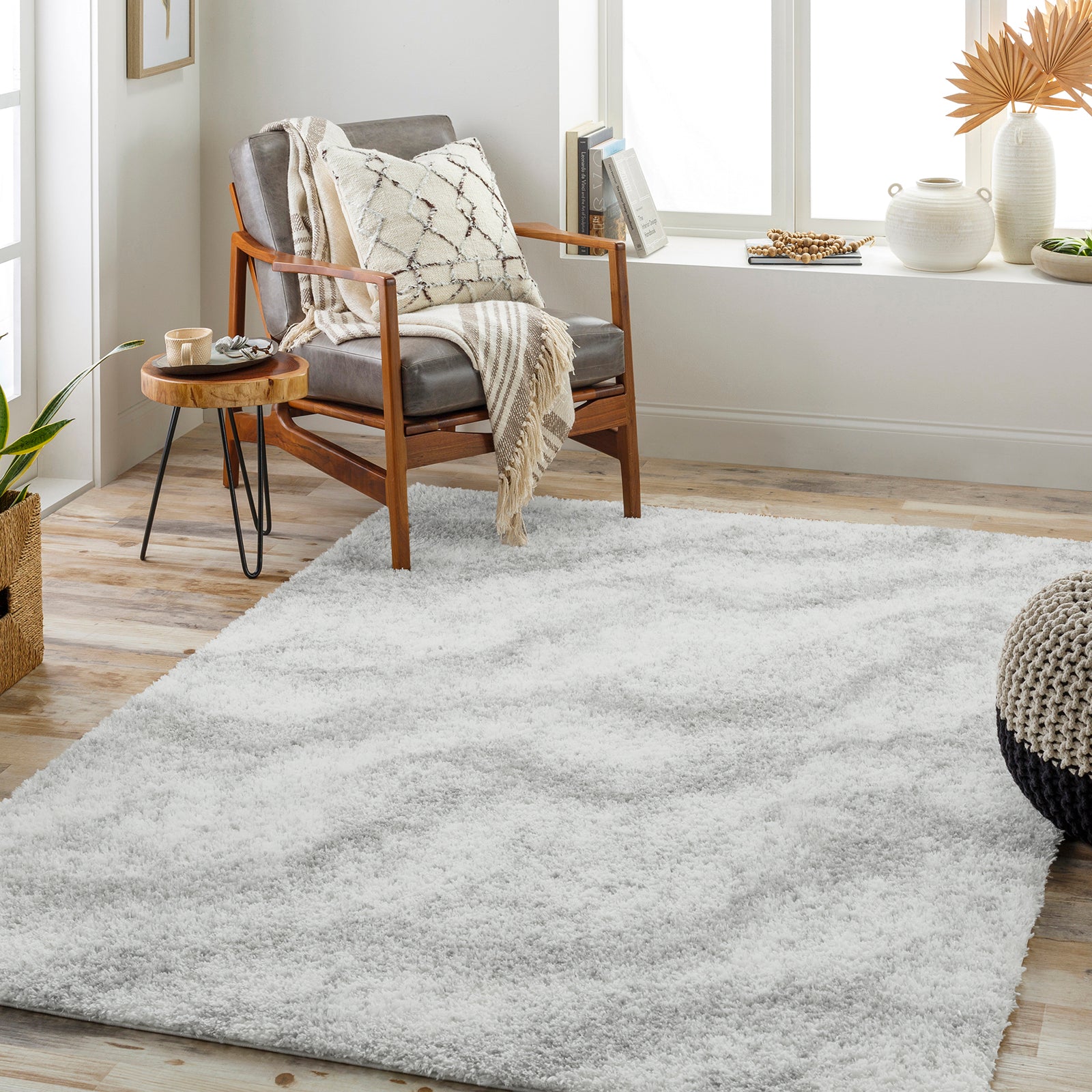 MARINA Modern Shaggy Area Rug
