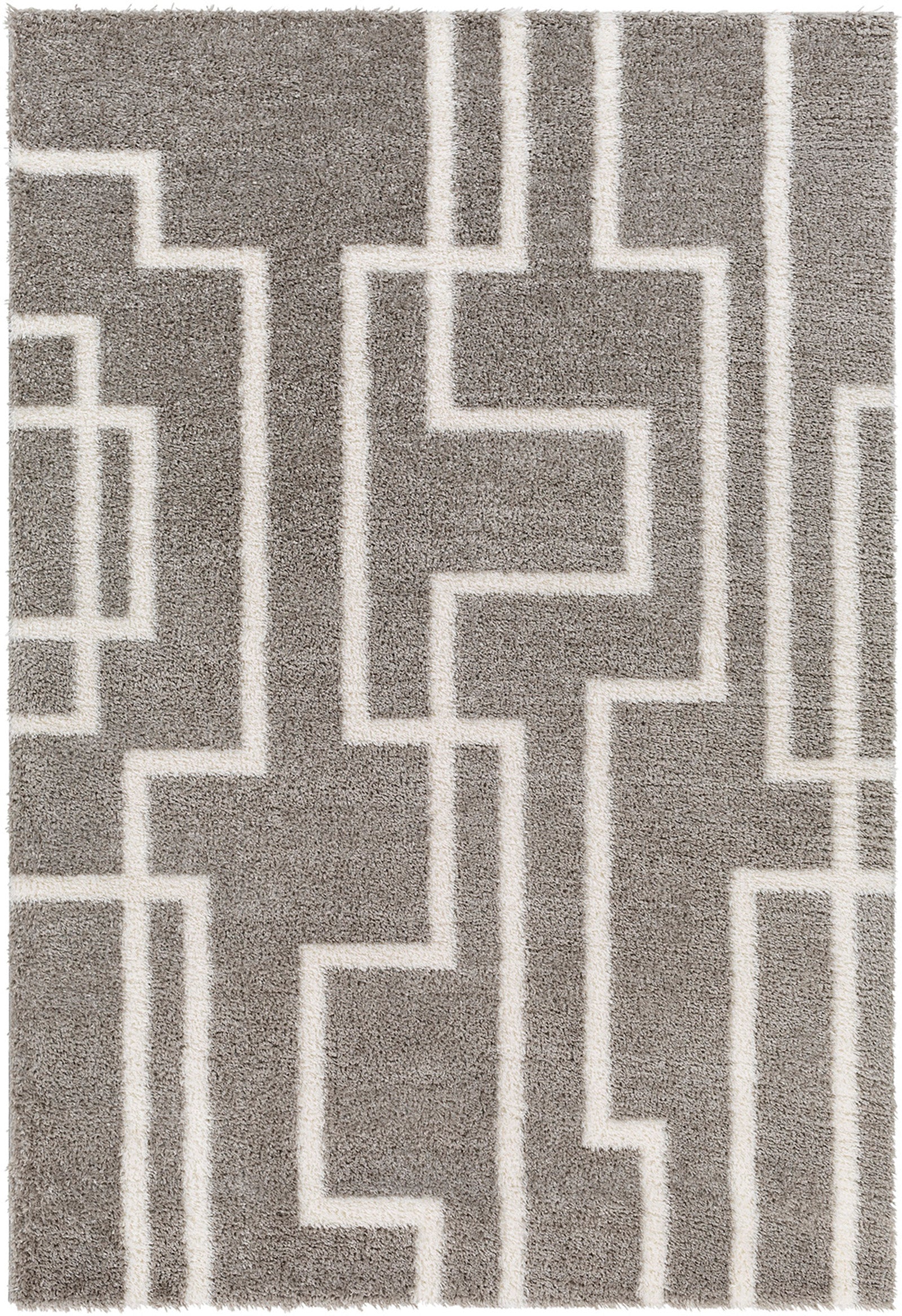 SCARLETT Modern Shaggy Area Rug