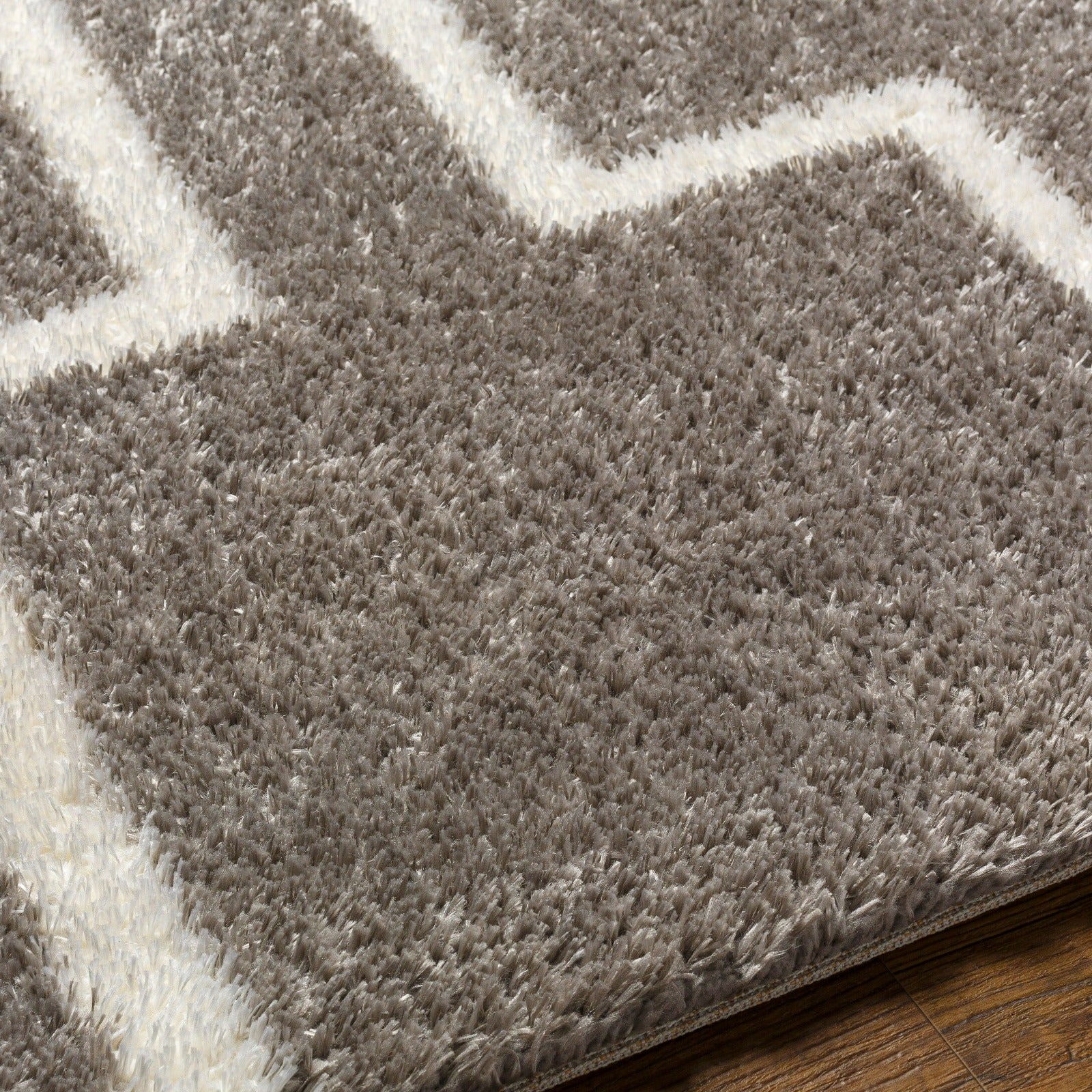 SCARLETT Modern Shaggy Area Rug