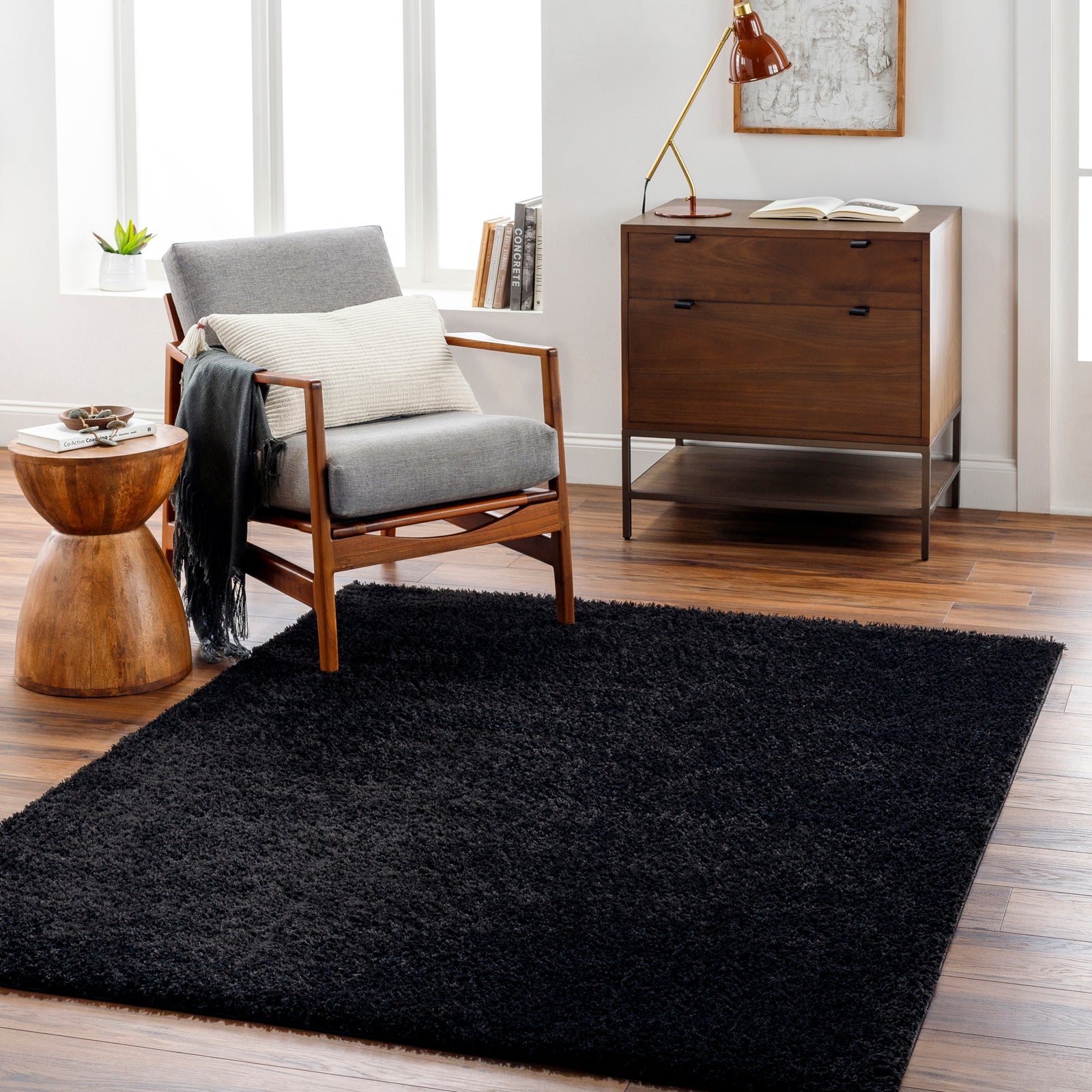 CLAIRE High Pile Shaggy Area Rug