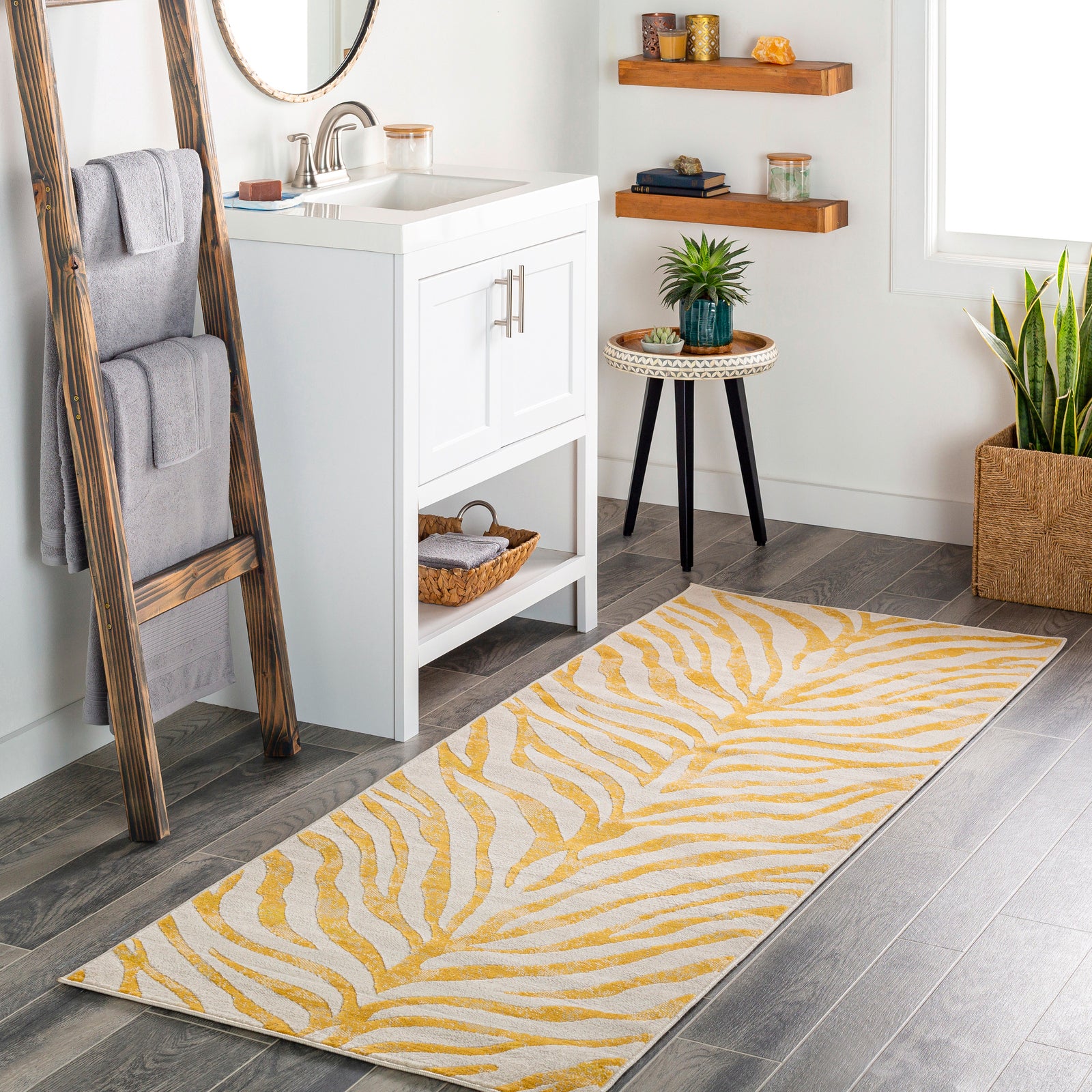 CYBELE Boho Zebra Area Rug
