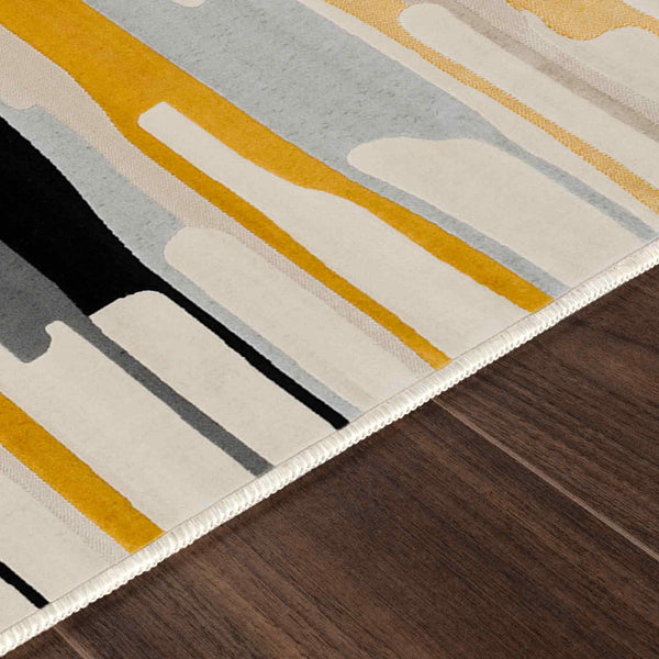 LORIENT Scandi Rug I Boho Rug I Multicolour, Yellow – Surya BV