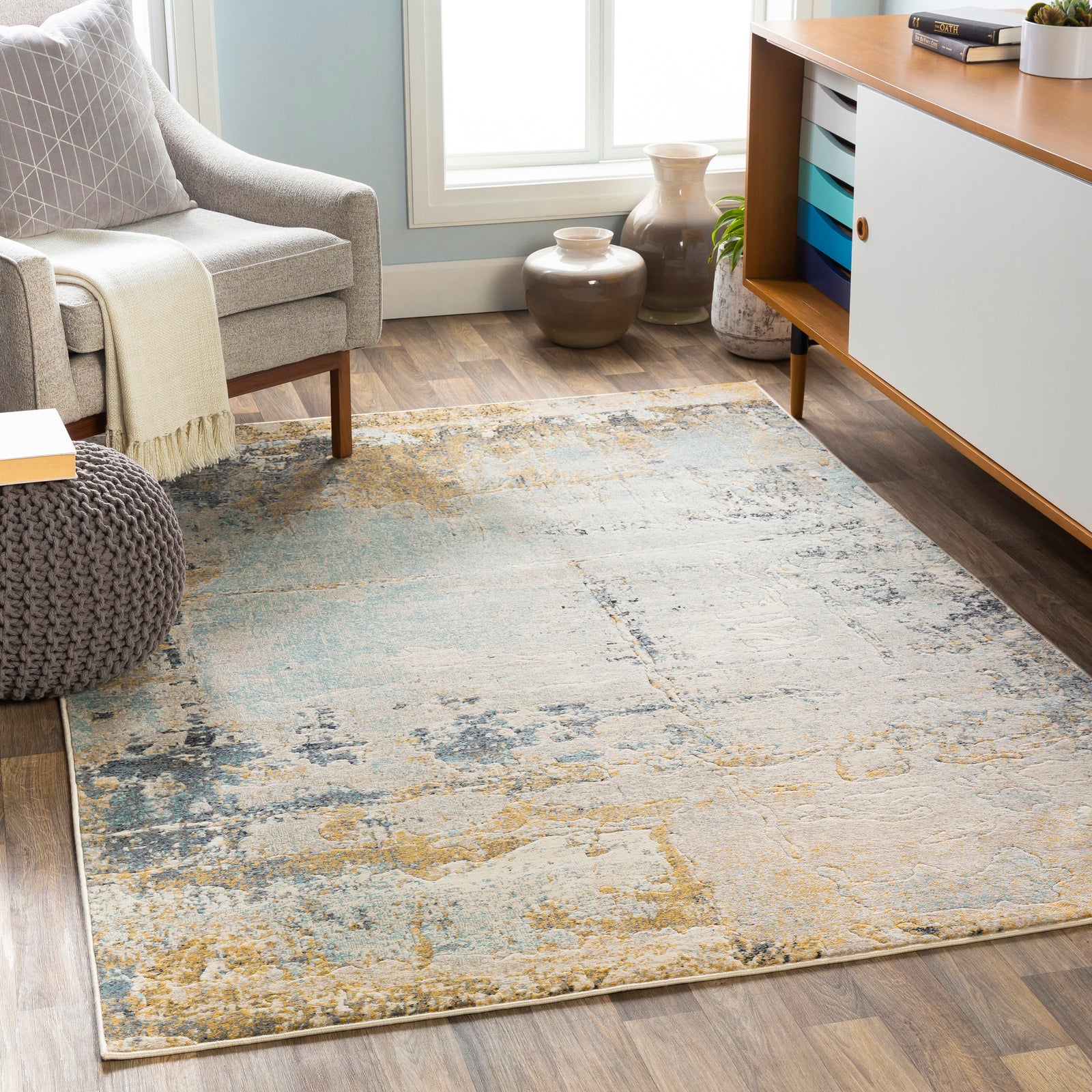 BELLATRIX Modern Abstract Area Rug