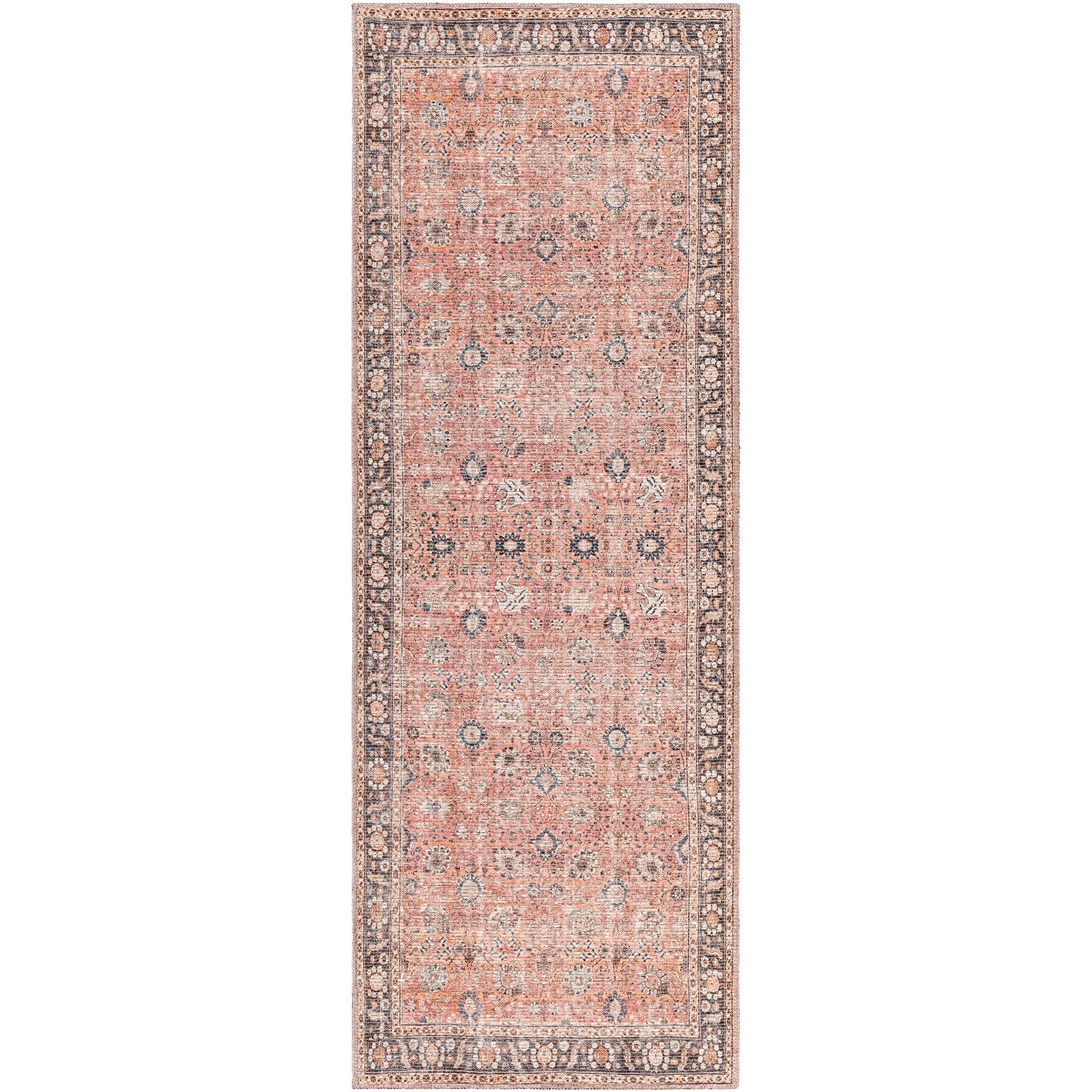 PEYTON Machine Washable Vintage Runner Rug
