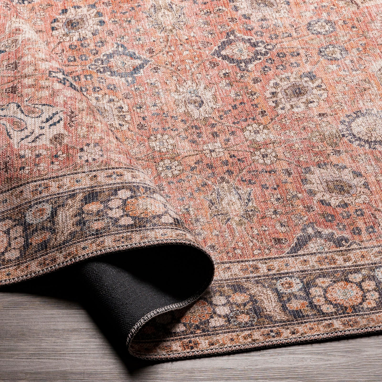 PEYTON Machine Washable Vintage Runner Rug