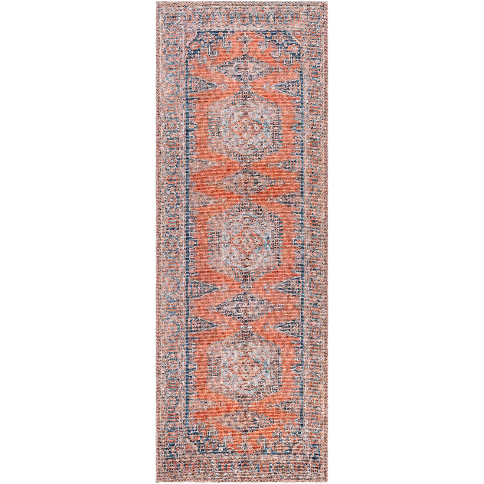 BLAIRE Machine Washable Vintage Runner Rug