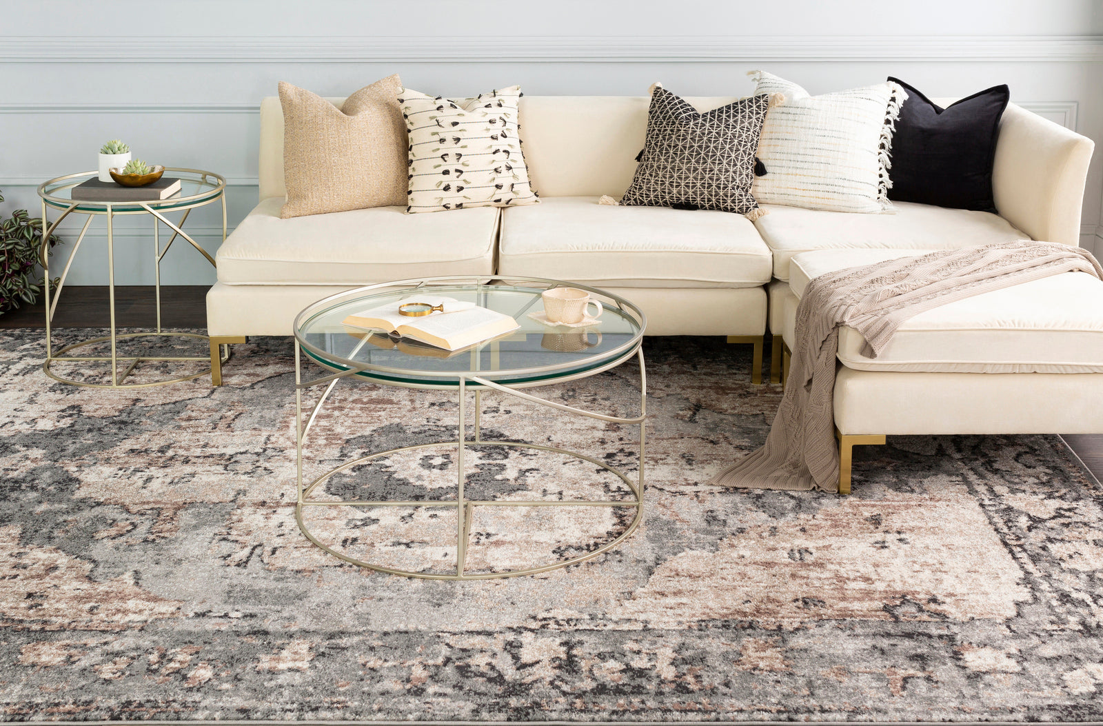 DIONNE Oriental Vintage Area Rug