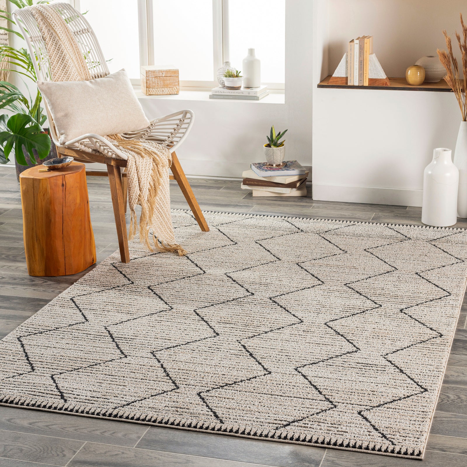SYLVIE Ethnic Berber Runner Rug