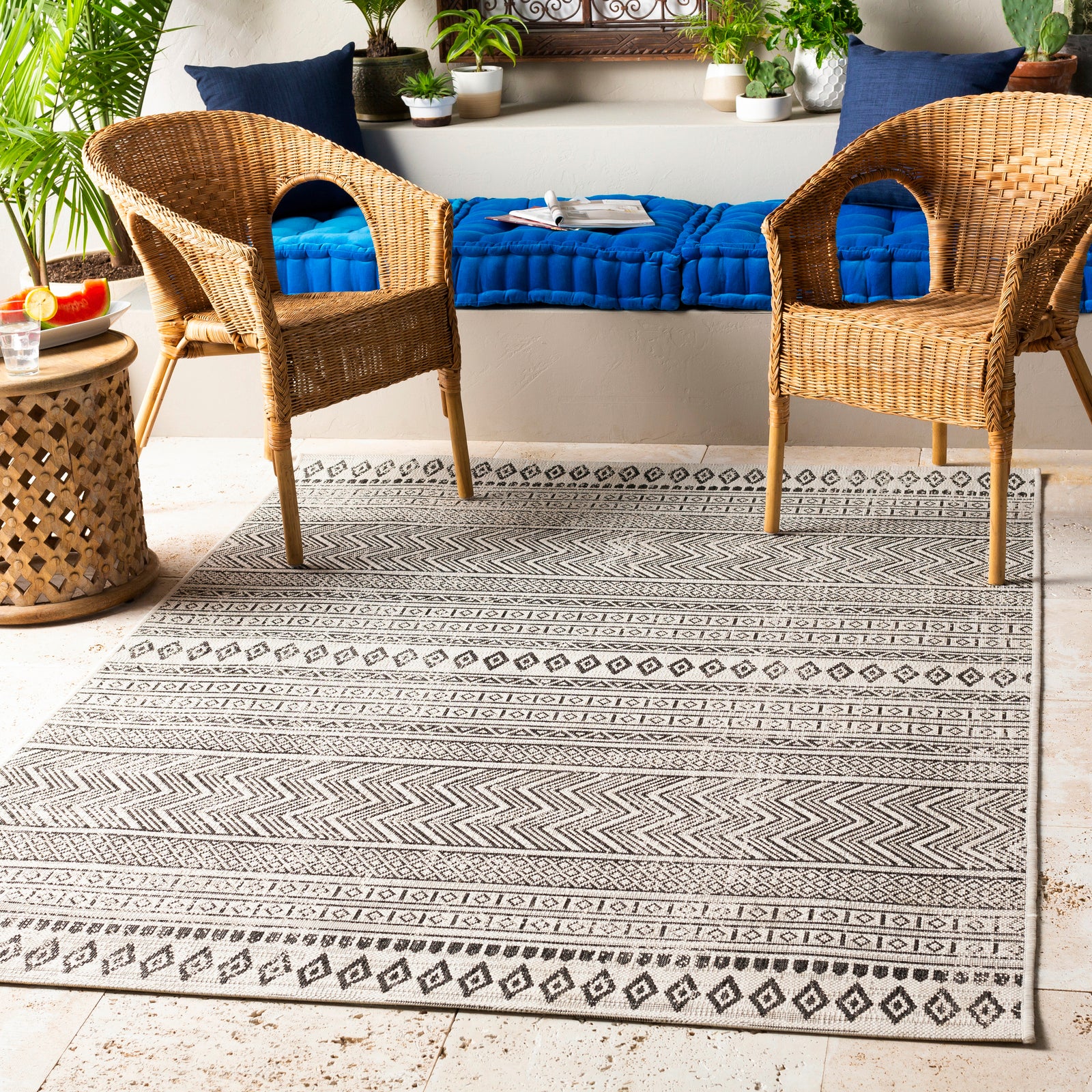 DOLLY Oval In- /Outdoor Rug