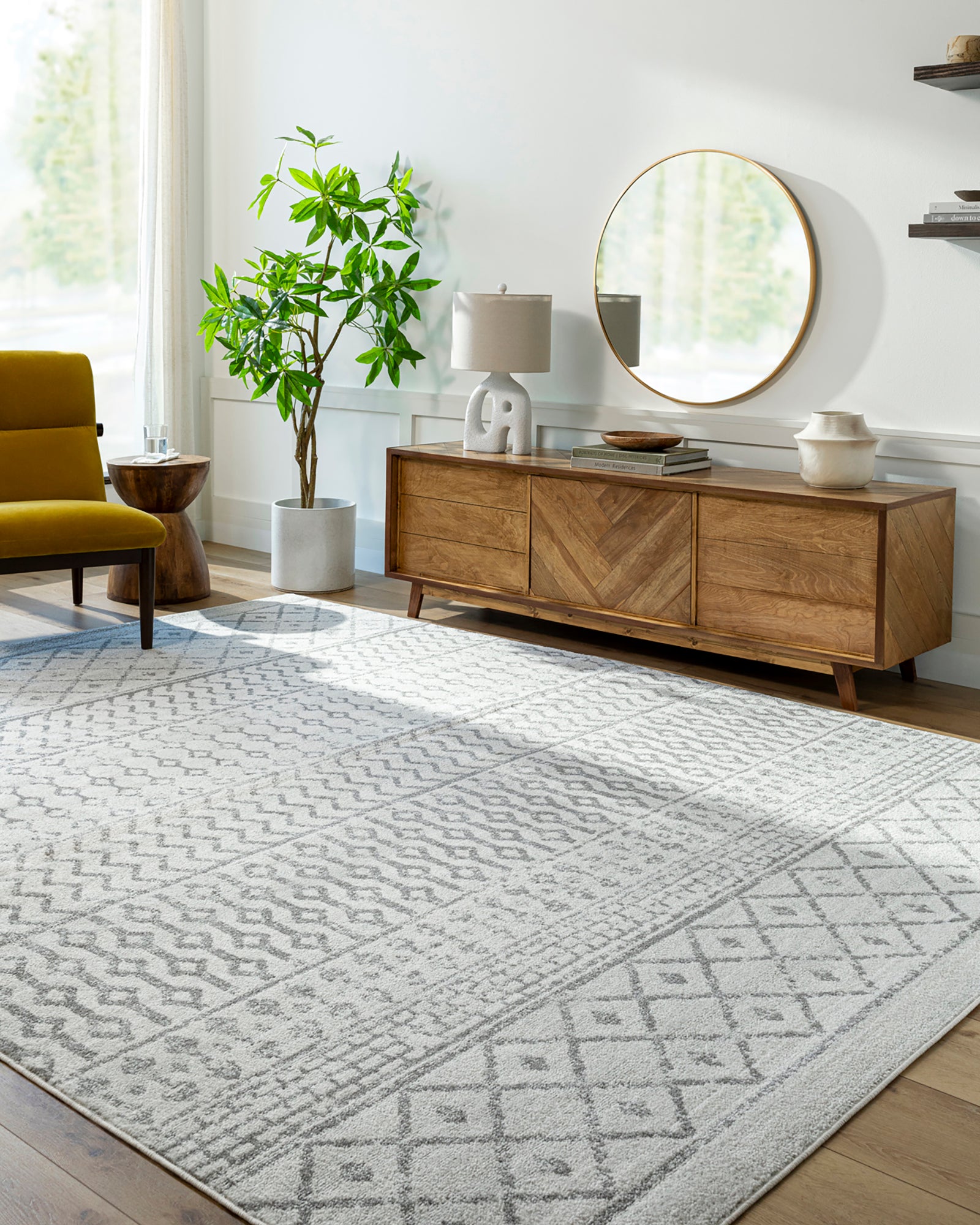 Elaziz-Geometric Global Rug