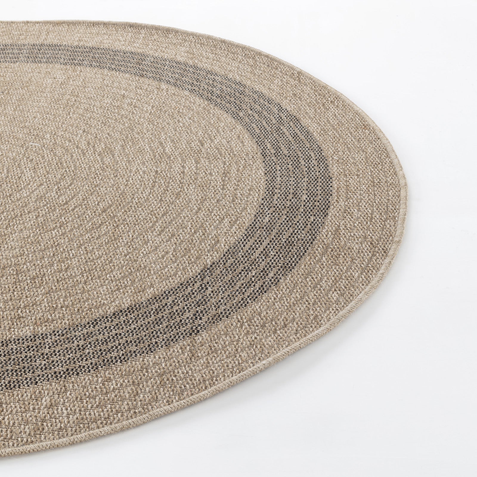 RHONDA Round In- /Outdoor Jute-Look Rug