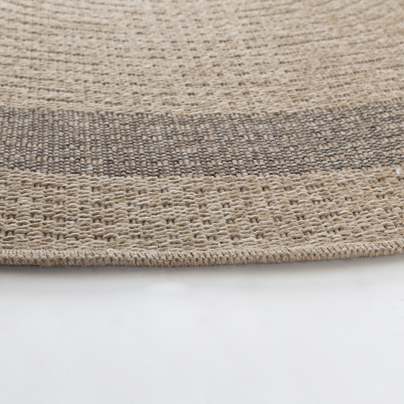 RHONDA Round In- /Outdoor Jute-Look Rug