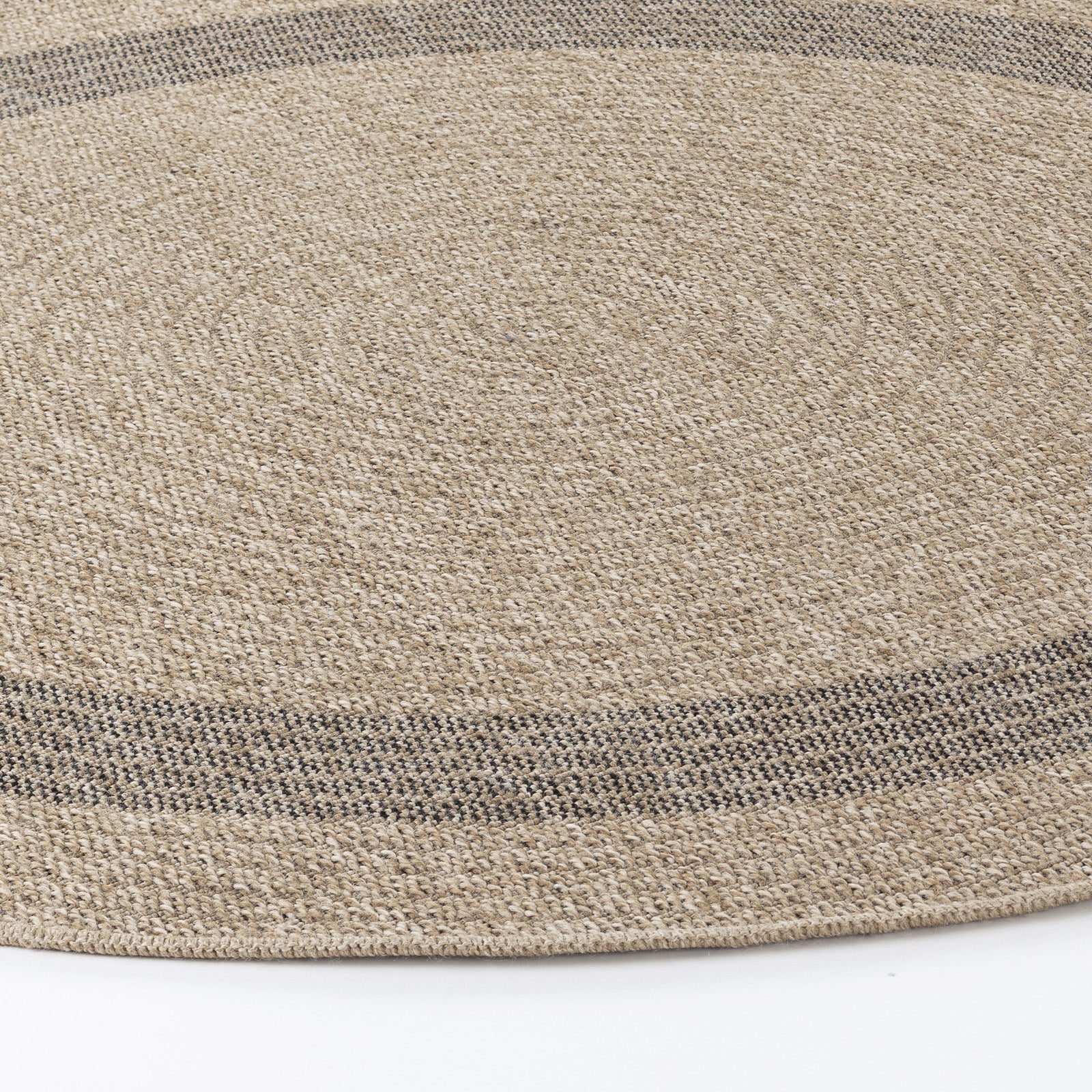 RHONDA Round In- /Outdoor Jute-Look Rug