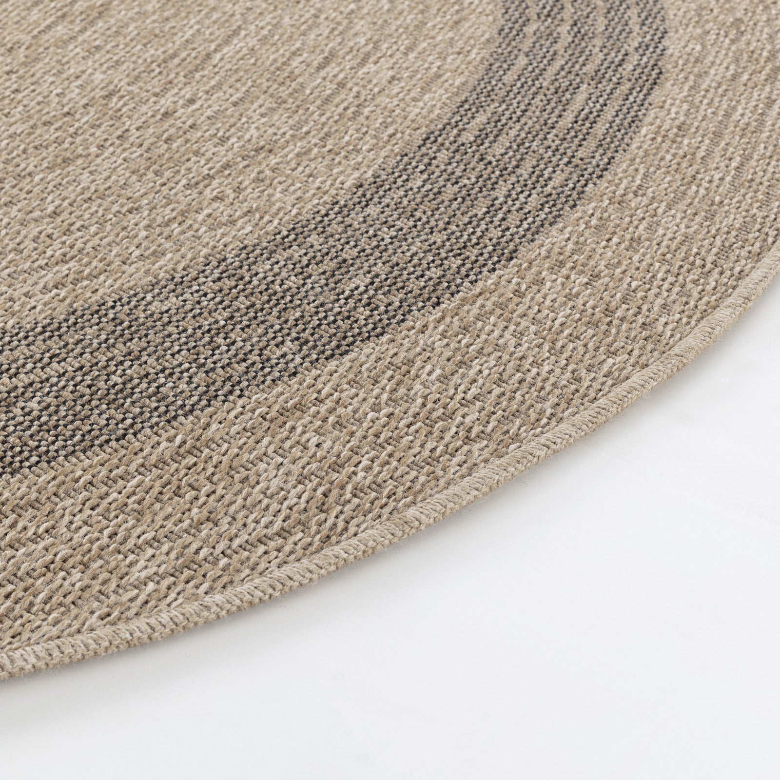 RHONDA Round In- /Outdoor Jute-Look Rug