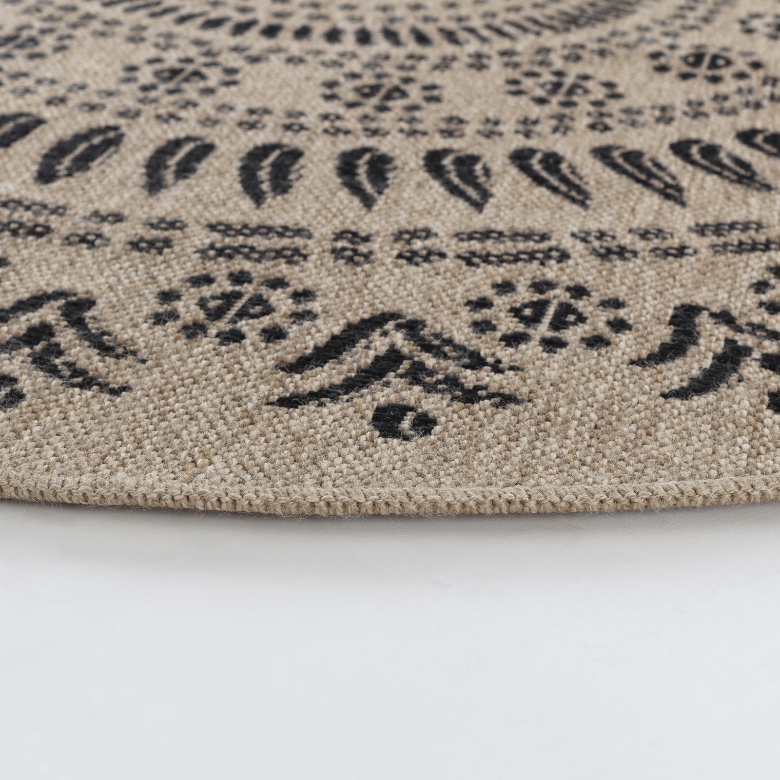 VERA Round In- /Outdoor Jute-Look Rug
