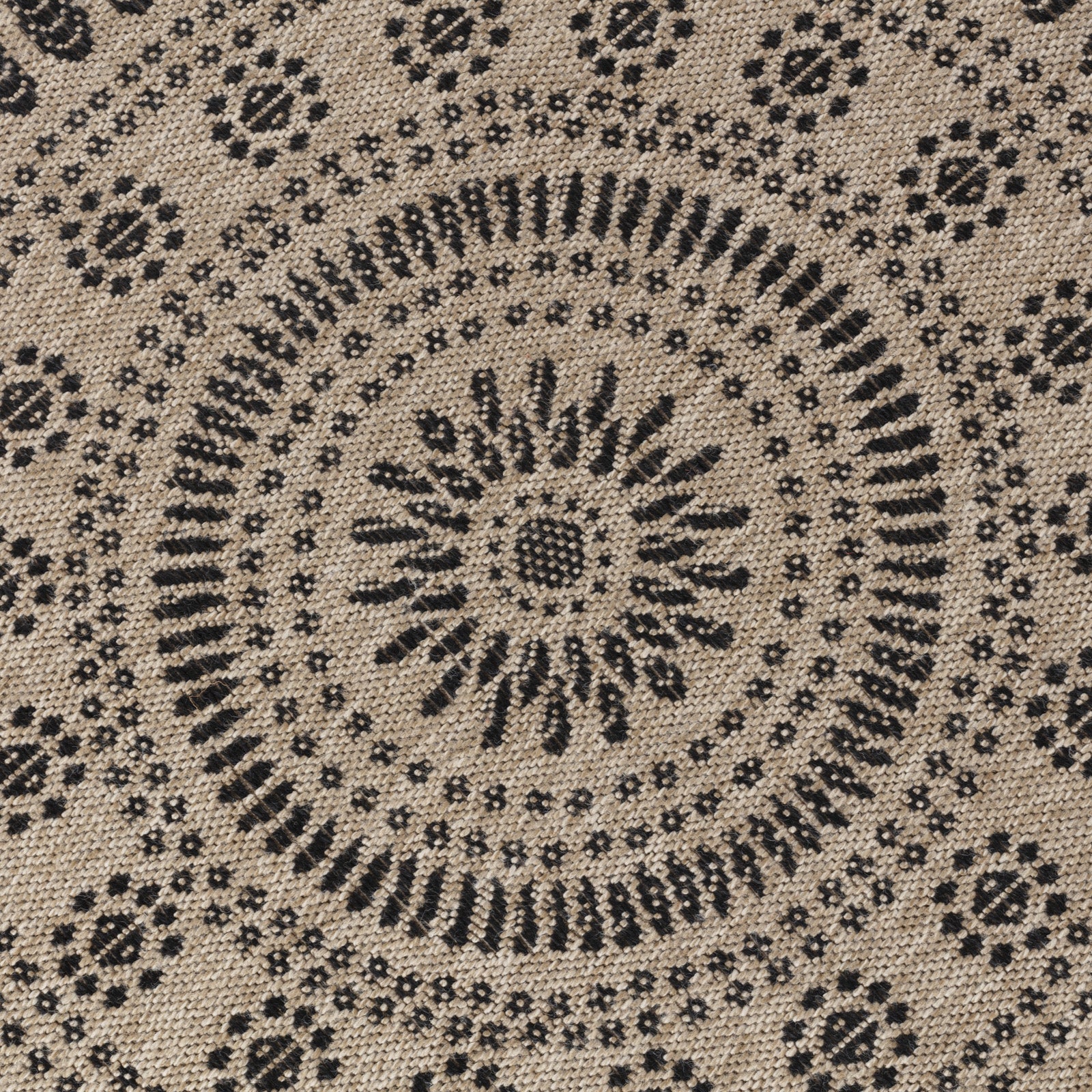 VERA Round In- /Outdoor Jute-Look Rug