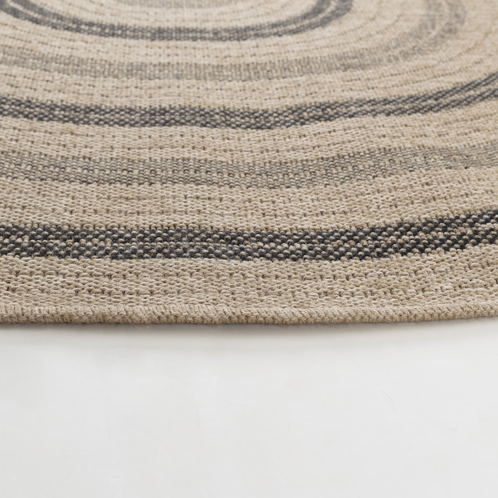 RHONDA Round In- /Outdoor Jute-Look Rug