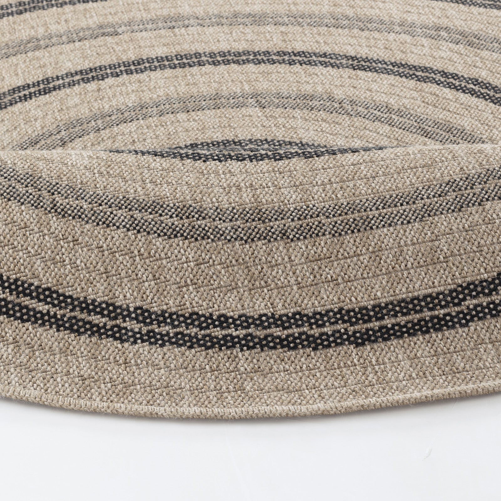 RHONDA Round In- /Outdoor Jute-Look Rug