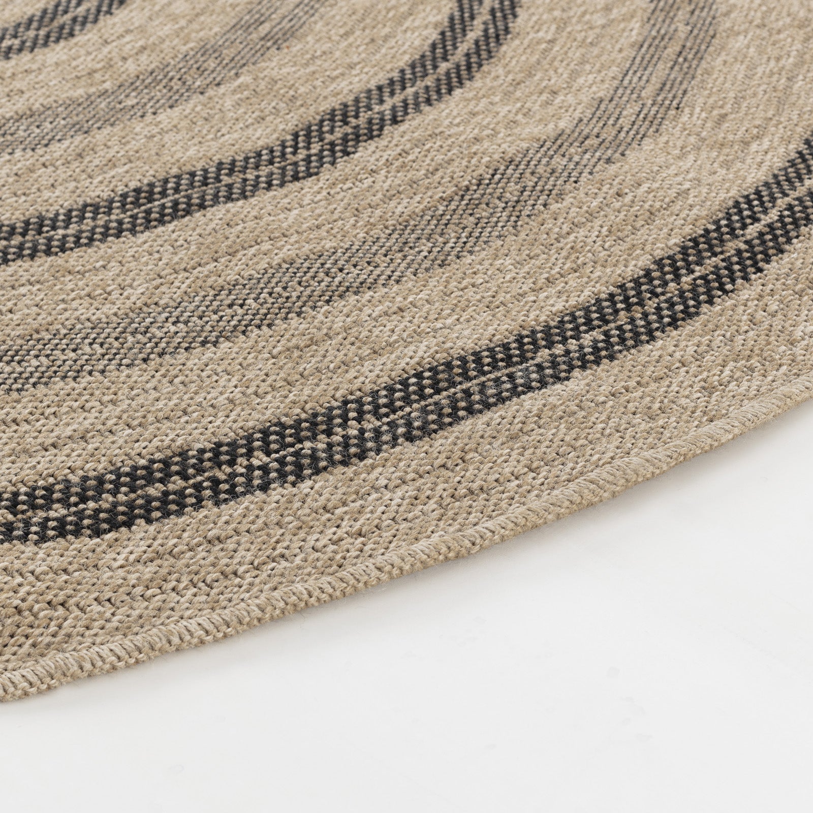 RHONDA Round In- /Outdoor Jute-Look Rug