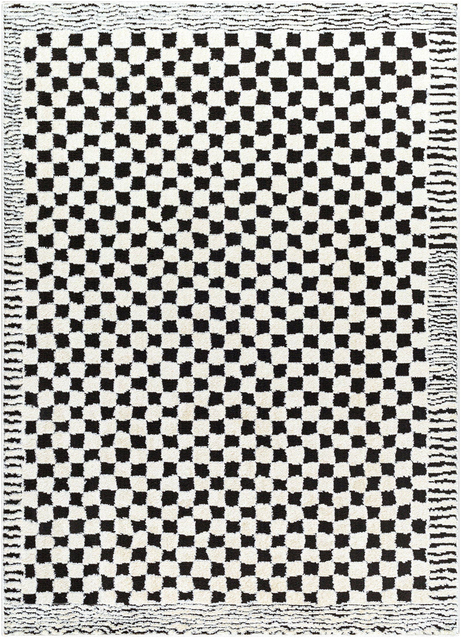 EKTA Skandi Checkered Runner Rug
